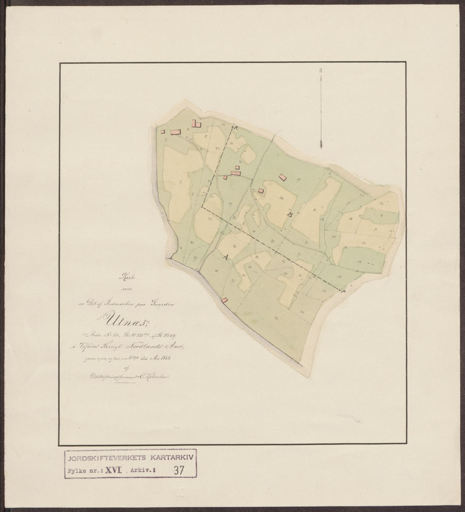 Jordskifteverkets kartarkiv, AV/RA-S-3929/T, 1859-1988, p. 123