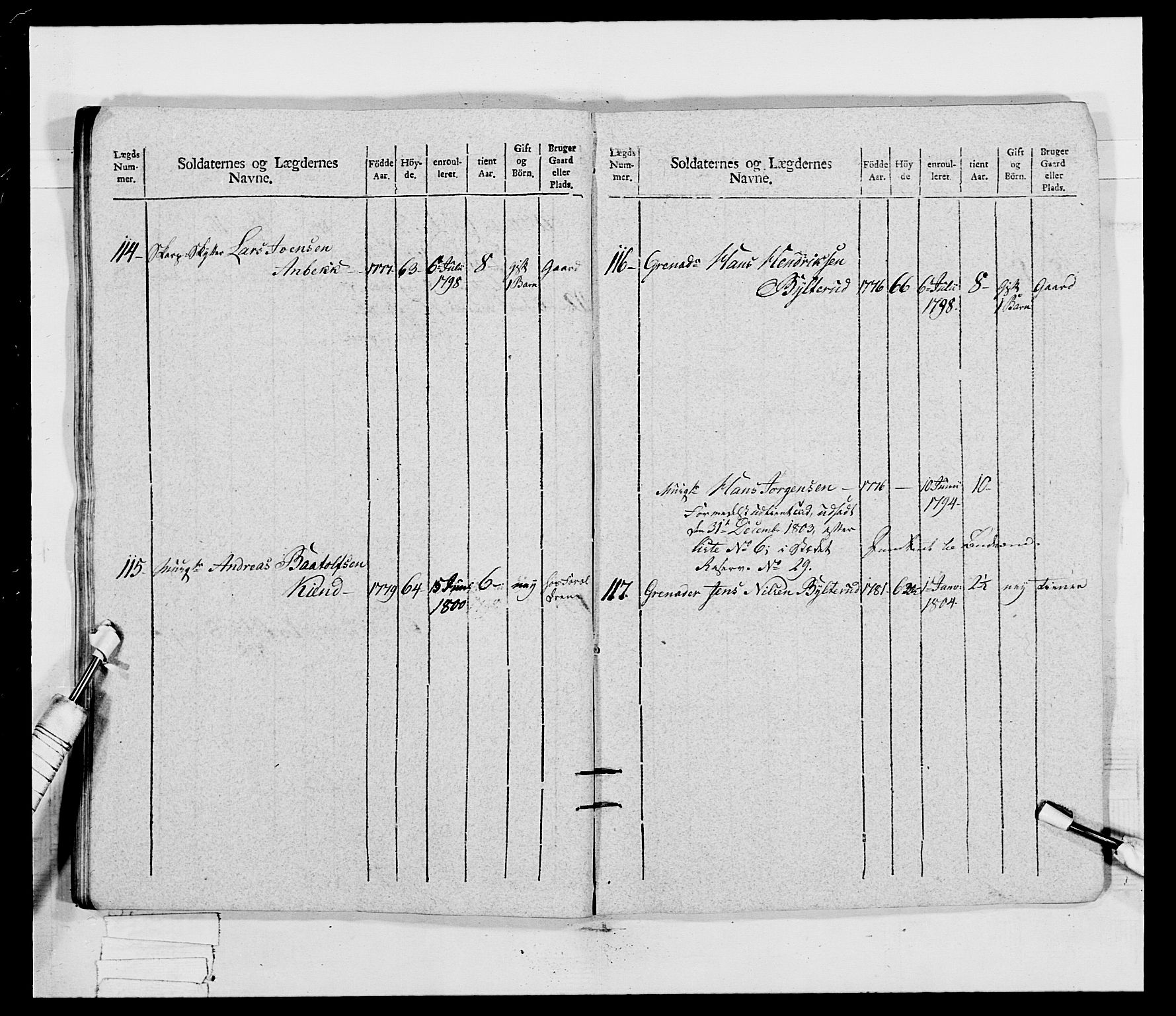 Generalitets- og kommissariatskollegiet, Det kongelige norske kommissariatskollegium, RA/EA-5420/E/Eh/L0032b: Nordafjelske gevorbne infanteriregiment, 1806, p. 442