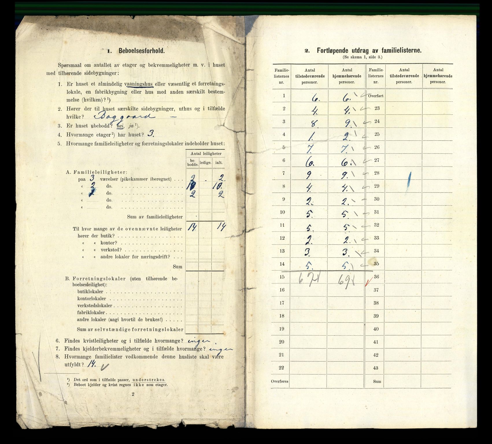 RA, 1910 census for Kristiania, 1910, p. 14564