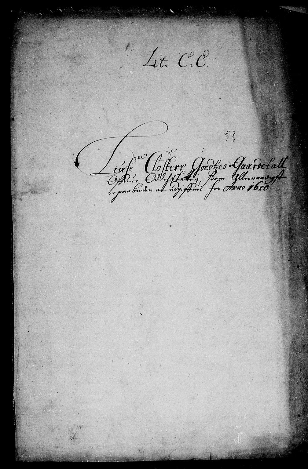 Rentekammeret inntil 1814, Reviderte regnskaper, Stiftamtstueregnskaper, Bergen stiftamt, RA/EA-6043/R/Rc/L0060: Bergen stiftamt, 1680-1681