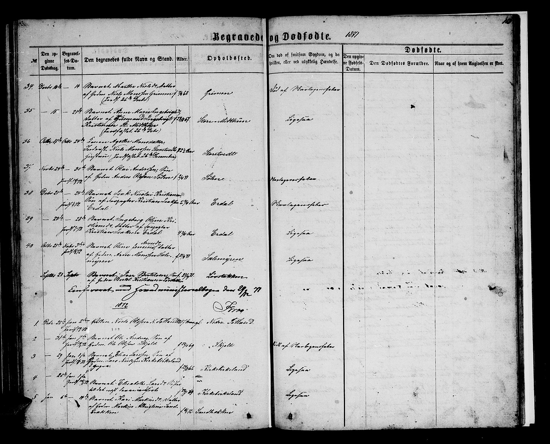 Birkeland Sokneprestembete, SAB/A-74601/H/Hab: Parish register (copy) no. A 2, 1863-1876, p. 113