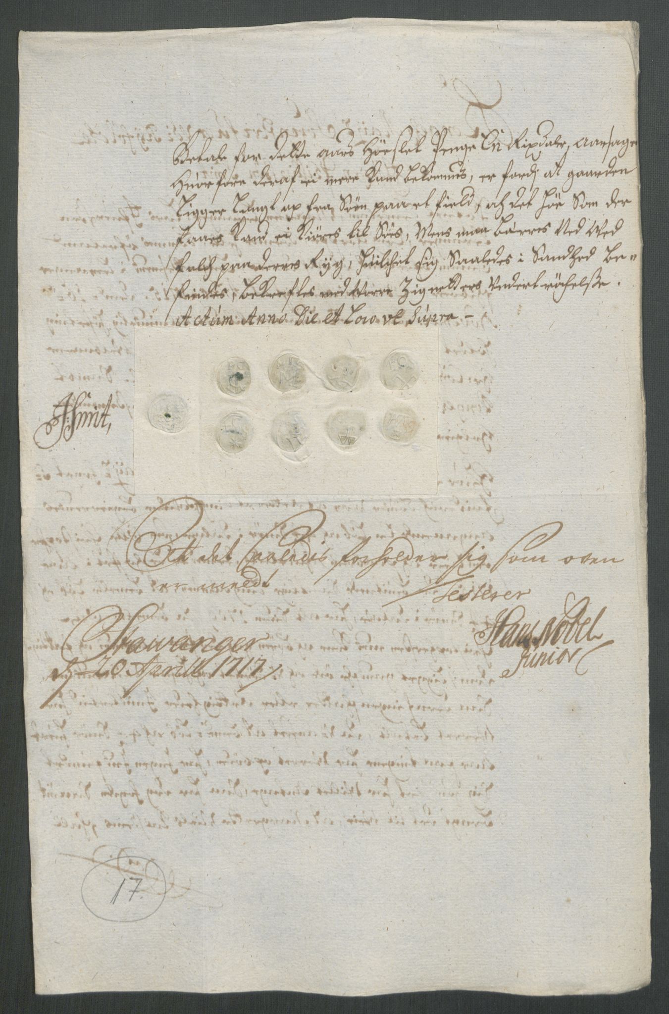 Rentekammeret inntil 1814, Reviderte regnskaper, Fogderegnskap, AV/RA-EA-4092/R47/L2868: Fogderegnskap Ryfylke, 1715, p. 215