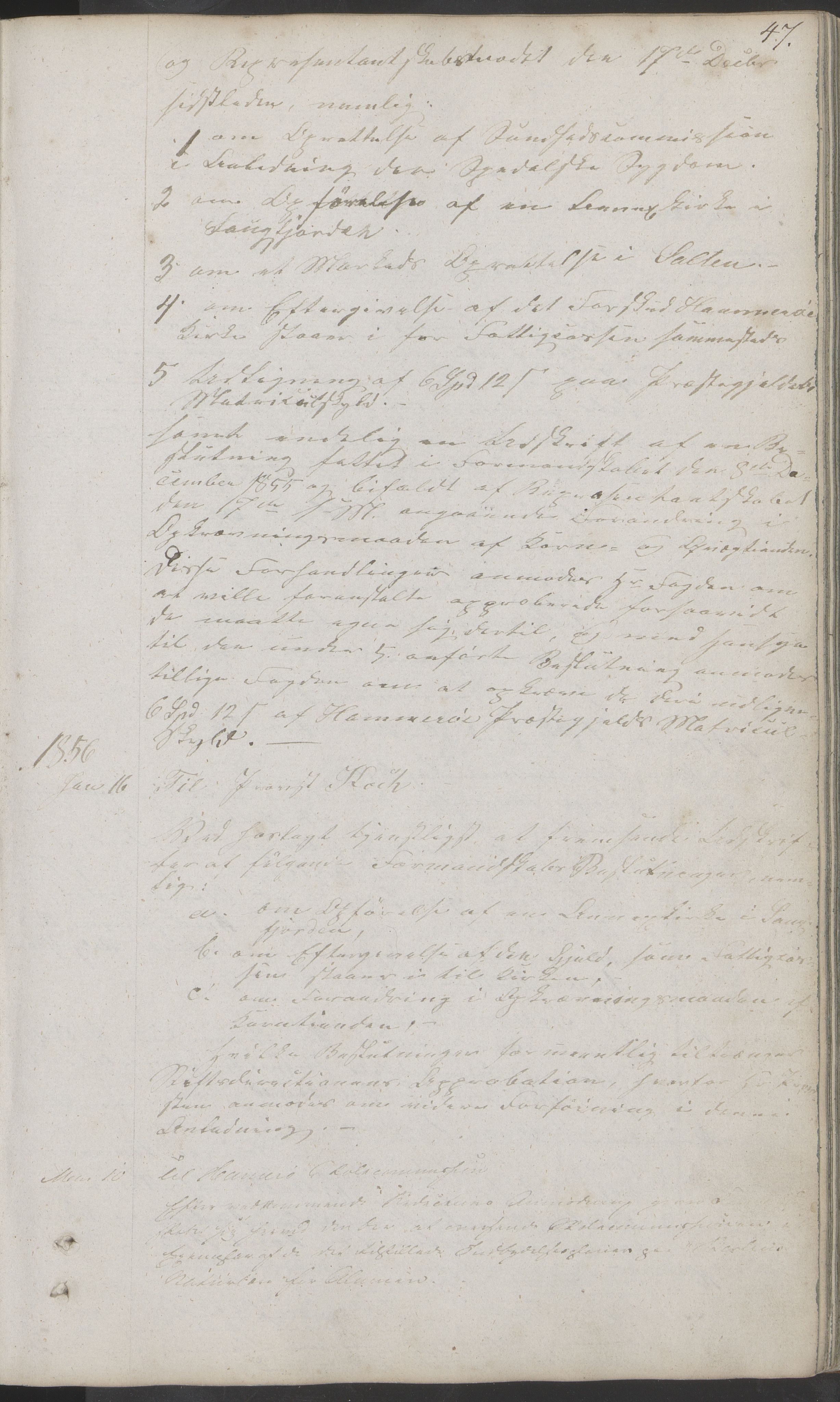 Hamarøy kommune. Formannskapet, AIN/K-18490.150/210/L0001: Protokoll, 1838-1900, p. 47