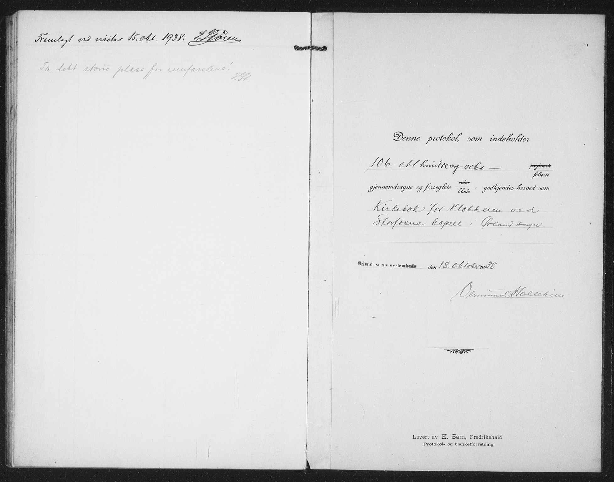 Ministerialprotokoller, klokkerbøker og fødselsregistre - Sør-Trøndelag, SAT/A-1456/659/L0750: Parish register (copy) no. 659C07, 1914-1940