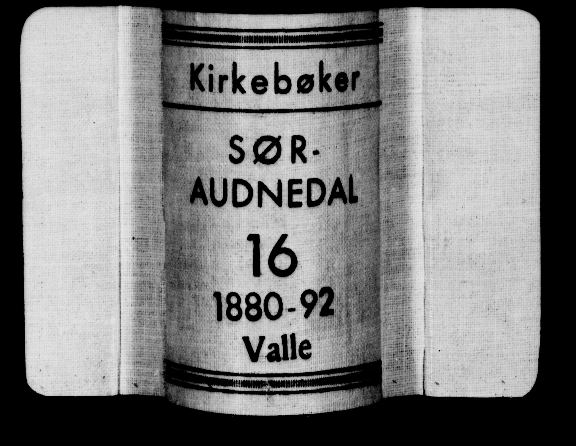 Sør-Audnedal sokneprestkontor, AV/SAK-1111-0039/F/Fb/Fbb/L0005: Parish register (copy) no. B 5, 1880-1892