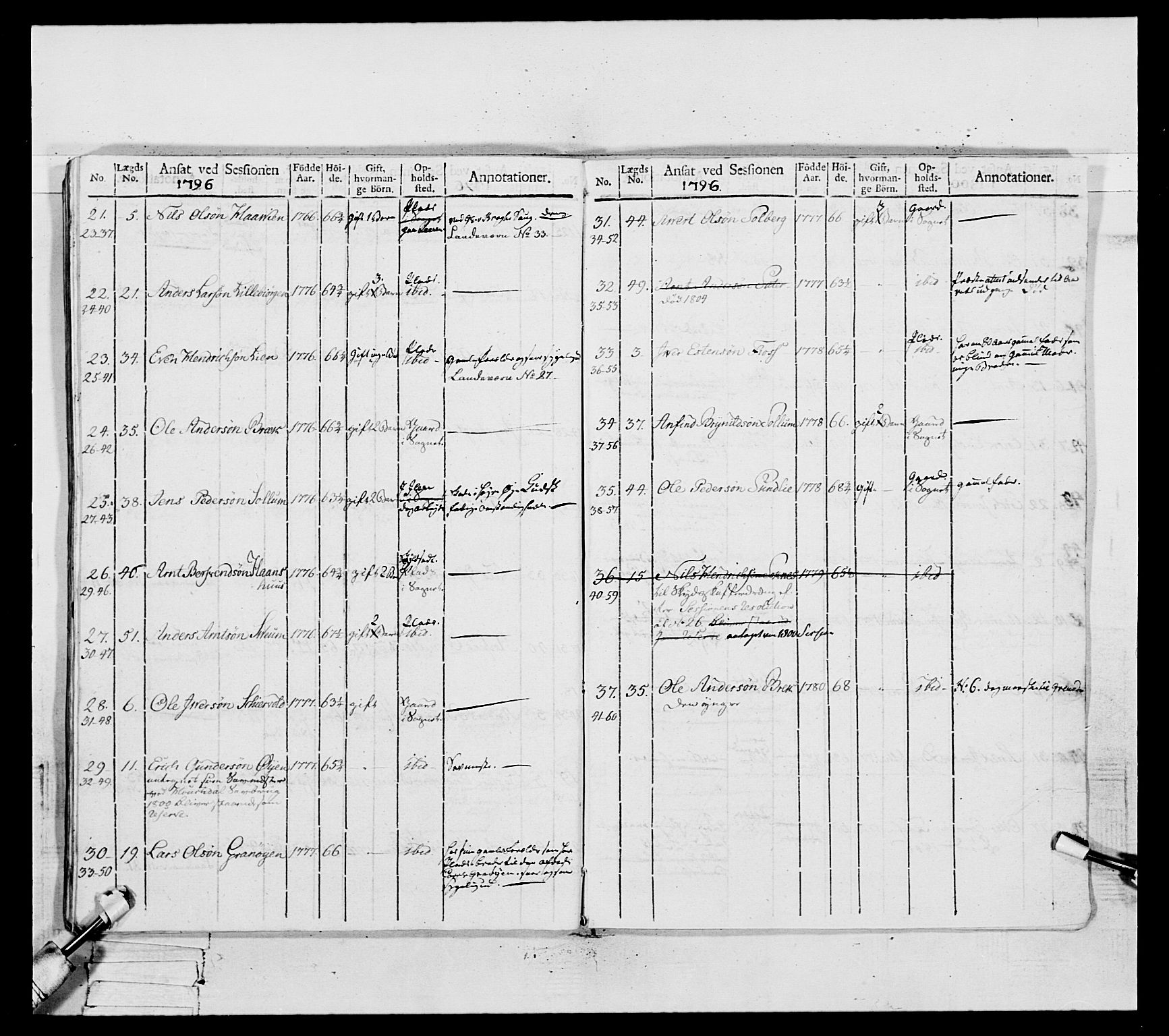 Generalitets- og kommissariatskollegiet, Det kongelige norske kommissariatskollegium, AV/RA-EA-5420/E/Eh/L0082: 2. Trondheimske nasjonale infanteriregiment, 1804, p. 417