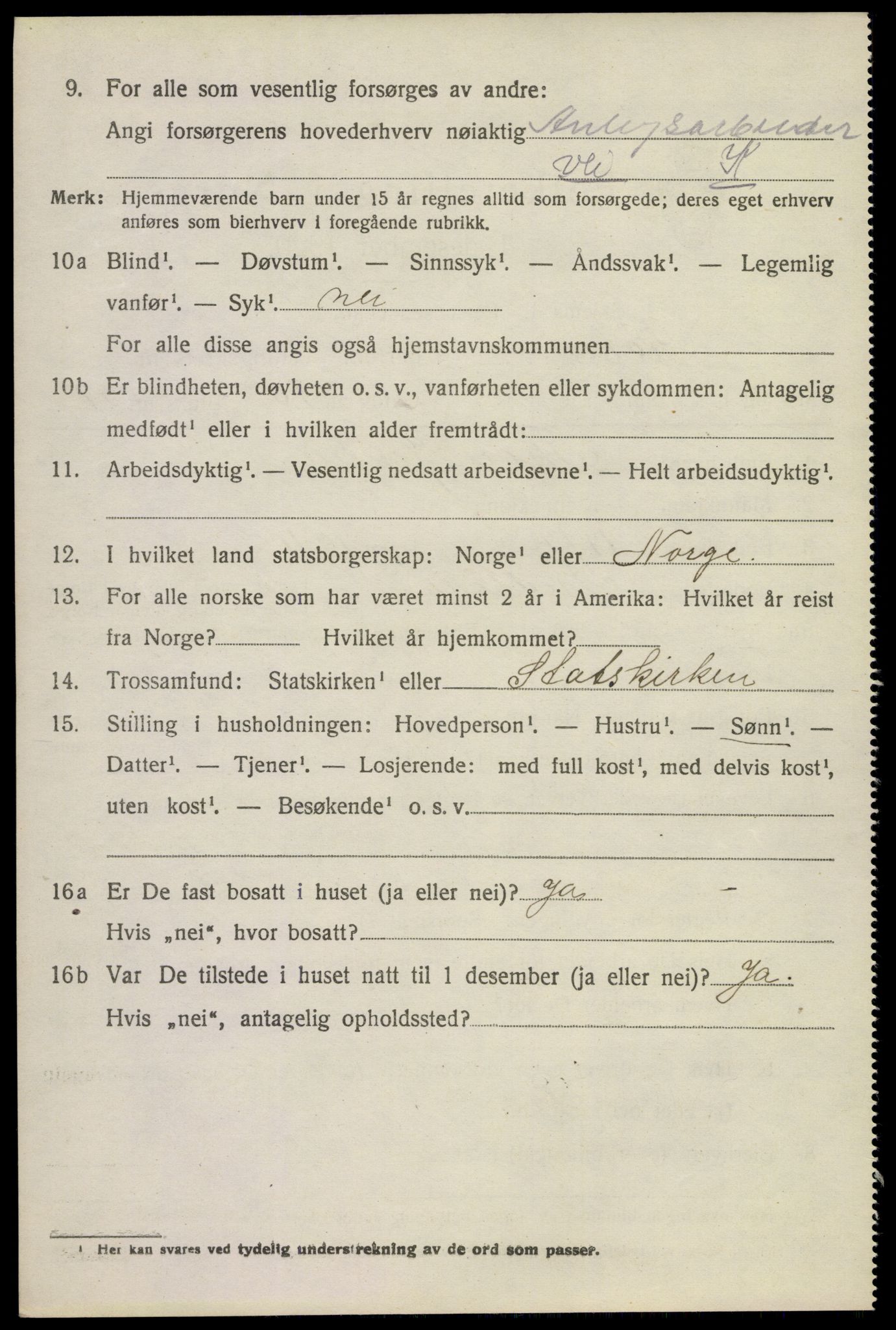 SAKO, 1920 census for Røyken, 1920, p. 3633