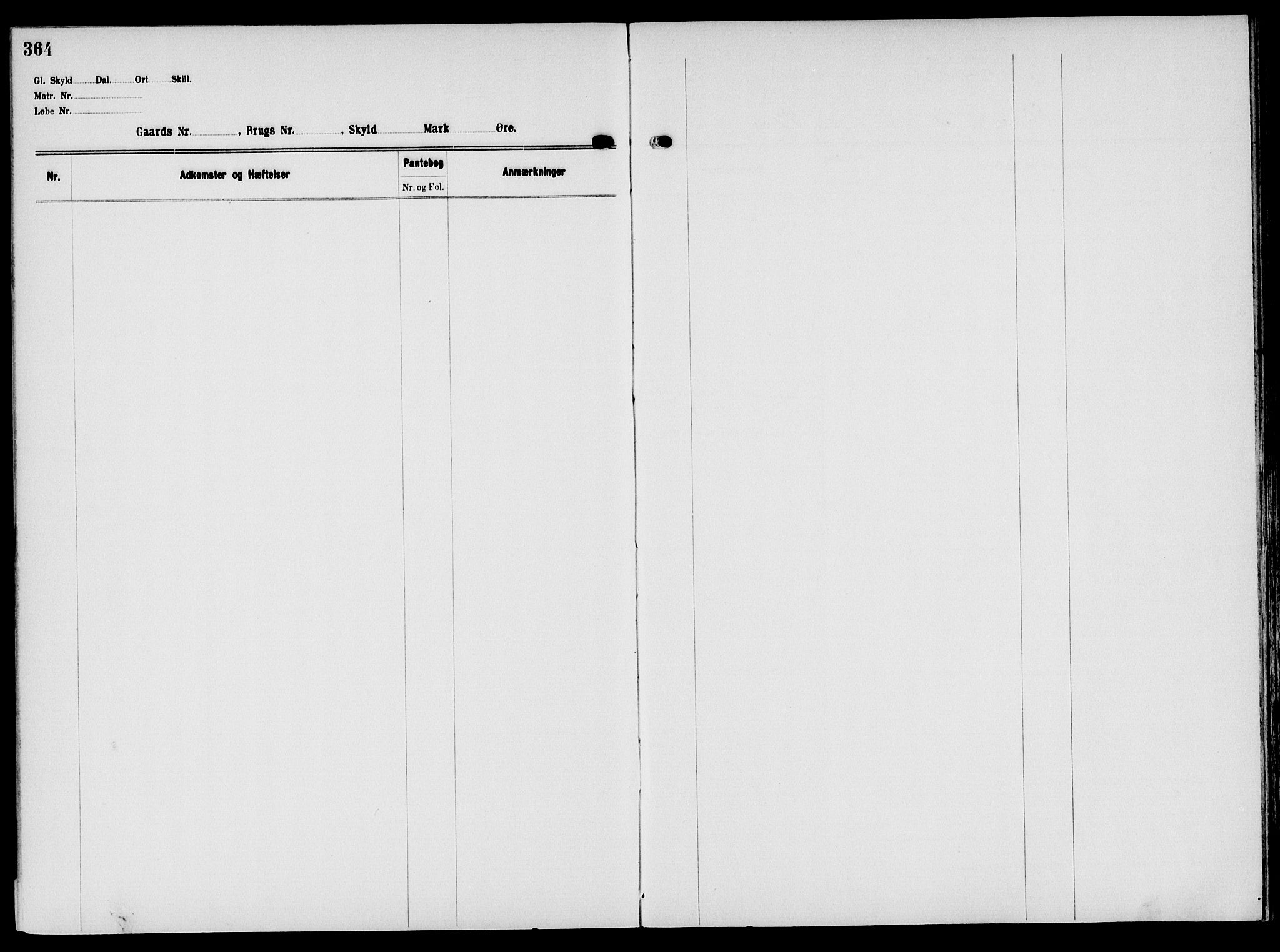 Solør tingrett, AV/SAH-TING-008/H/Ha/Hak/L0006: Mortgage register no. VI, 1900-1935, p. 364