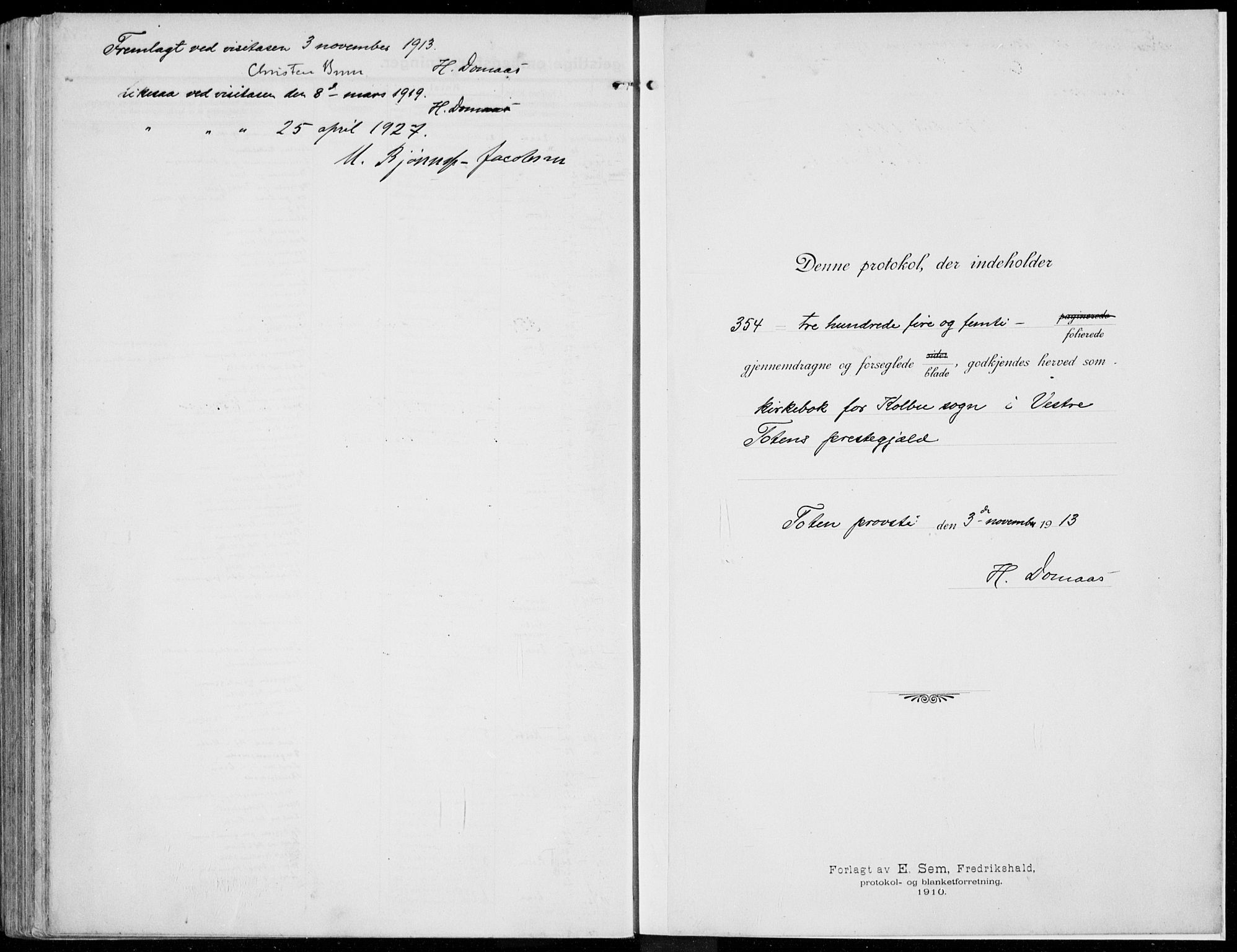 Kolbu prestekontor, AV/SAH-PREST-110/H/Ha/Haa/L0002: Parish register (official) no. 2, 1912-1926