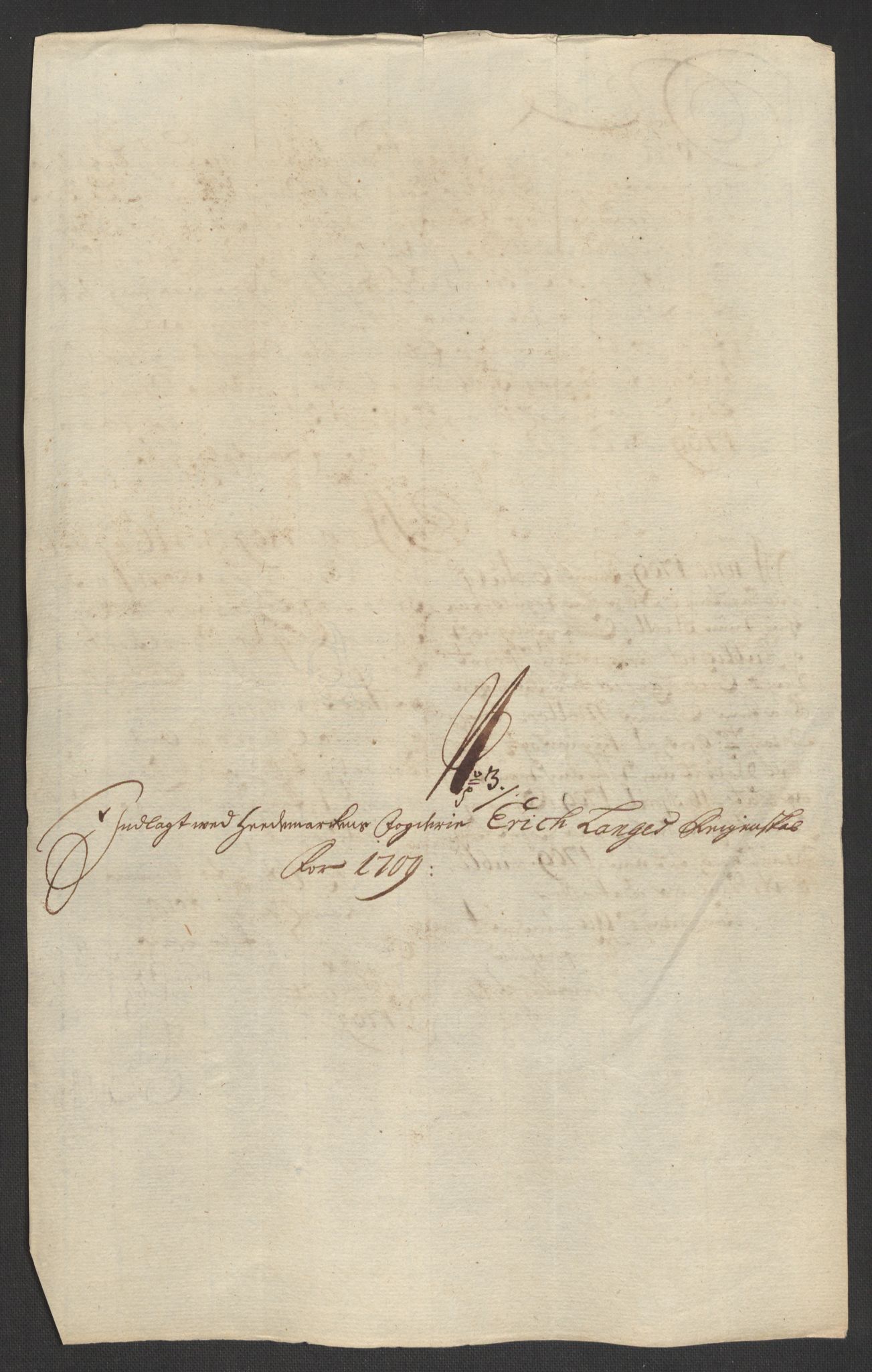 Rentekammeret inntil 1814, Reviderte regnskaper, Fogderegnskap, AV/RA-EA-4092/R16/L1045: Fogderegnskap Hedmark, 1709, p. 38