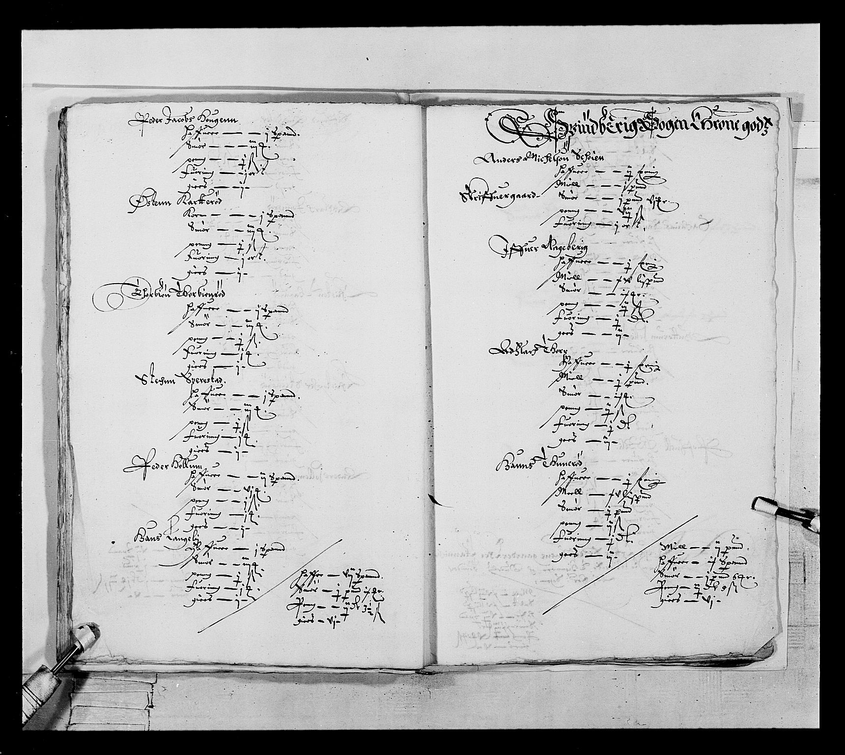 Stattholderembetet 1572-1771, AV/RA-EA-2870/Ek/L0022/0001: Jordebøker 1633-1658: / Jordebok over viss rente i Tune, Åbygge, Hvaler og Veme skipreide, 1646-1647, p. 42