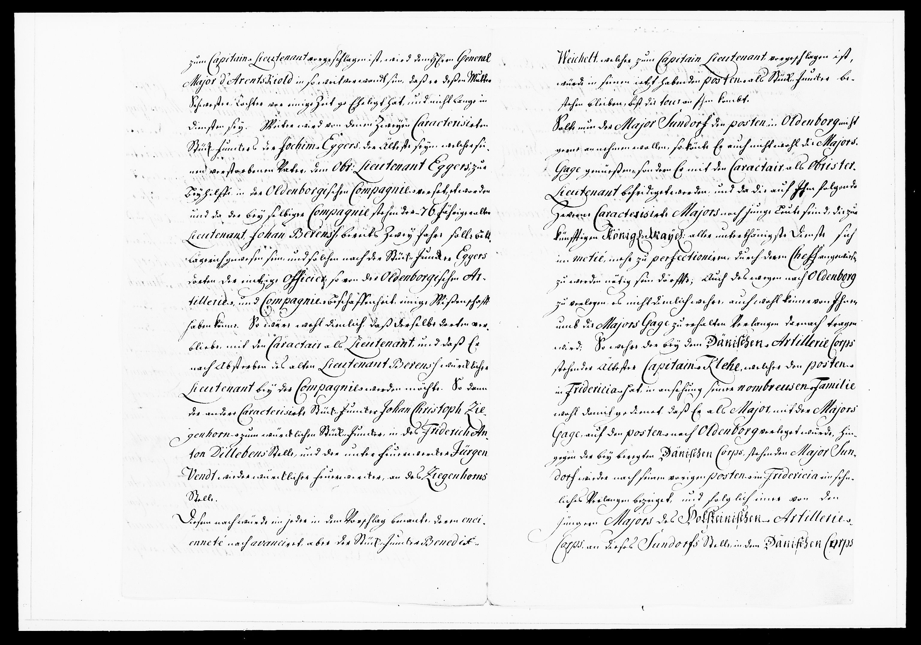 Krigskollegiet, Krigskancelliet, DRA/A-0006/-/1143-1150: Refererede sager, 1738, p. 535