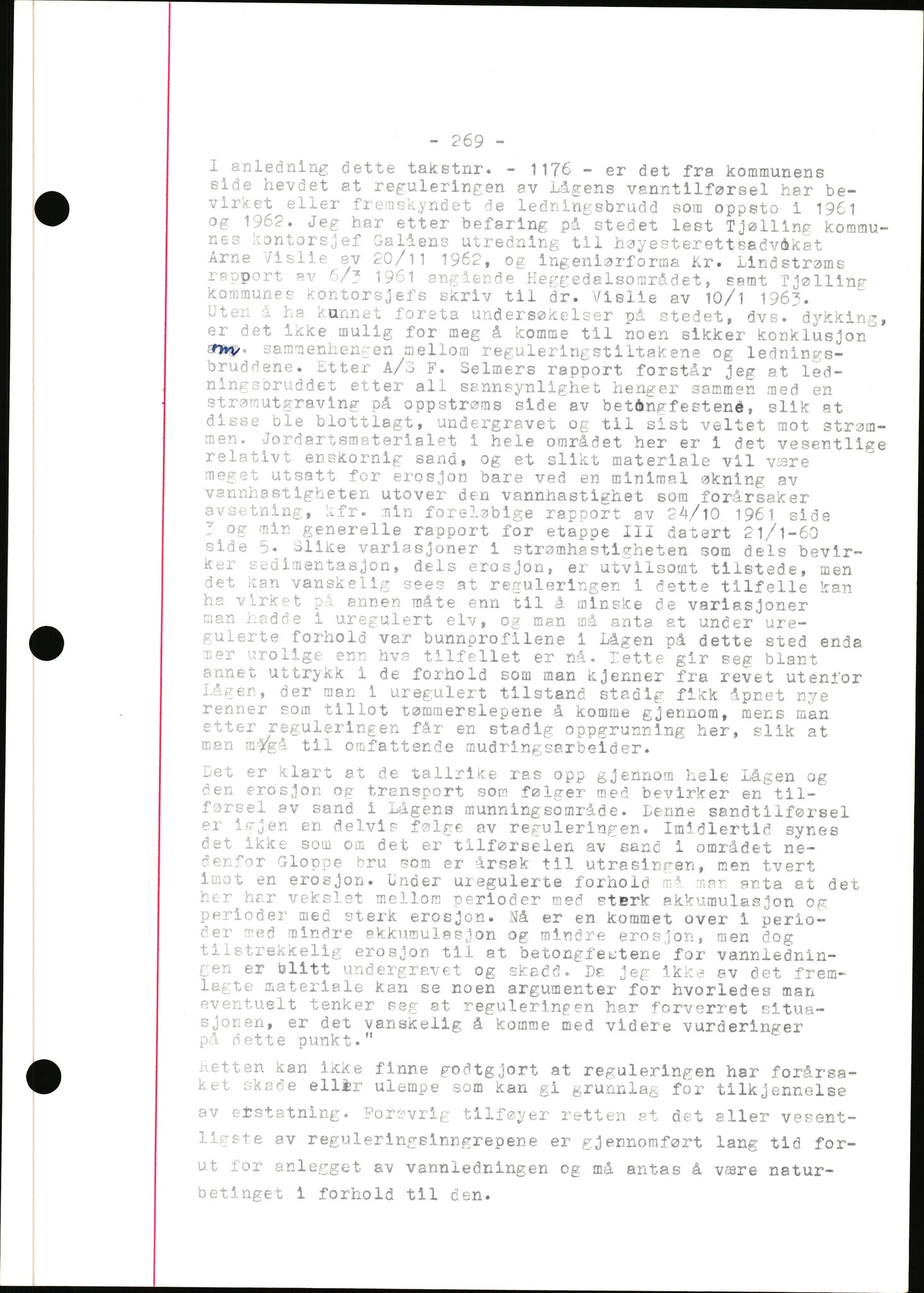 Larvik sorenskriveri, AV/SAKO-A-83/F/Fd/Fdb/L0020: Domsprotokoll - sivile saker, 1964, p. 545