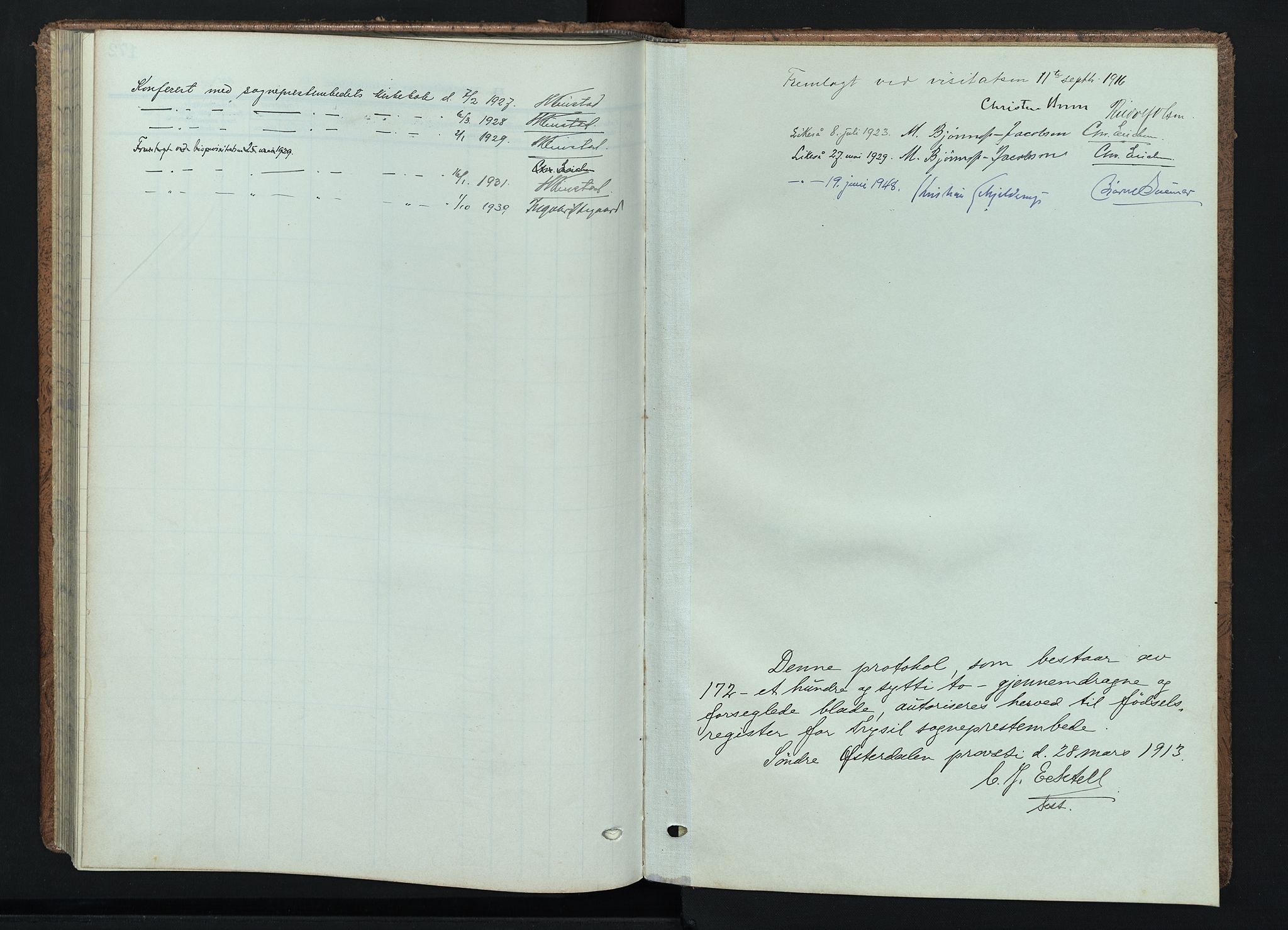 Trysil prestekontor, SAH/PREST-046/H/Ha/Haa/L0015: Parish register (official) no. 15, 1913-1934
