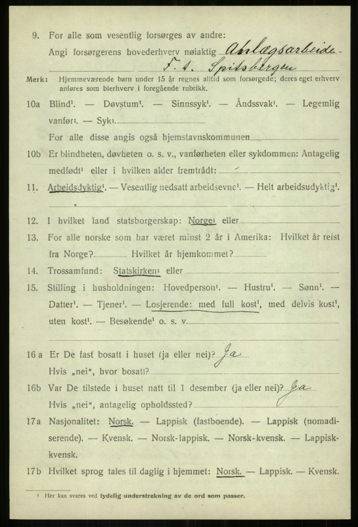 SATØ, 1920 census for Målselv, 1920, p. 6992