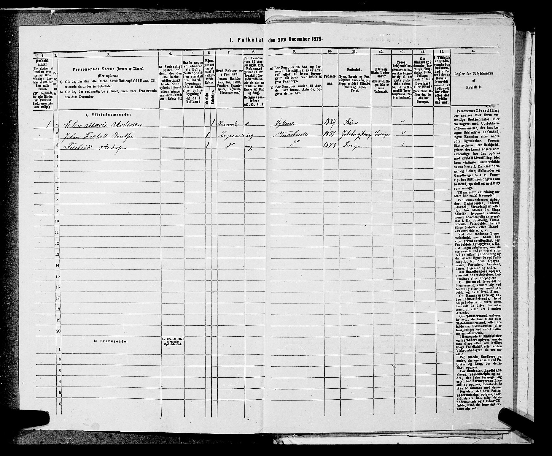 SAKO, 1875 census for 0817P Drangedal, 1875, p. 286