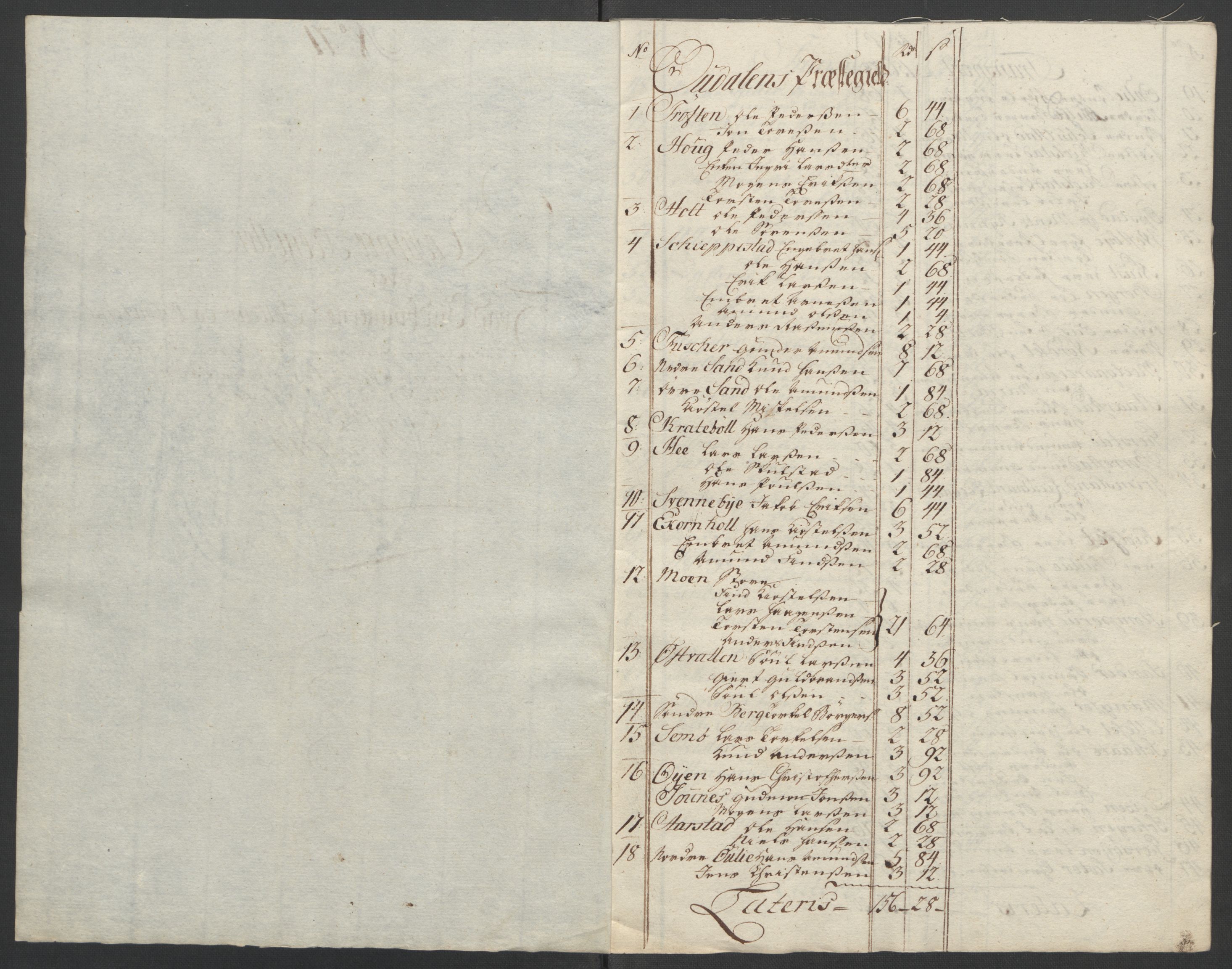 Rentekammeret inntil 1814, Reviderte regnskaper, Fogderegnskap, AV/RA-EA-4092/R14/L0959: Ekstraskatten Solør og Odal, 1763-1770, p. 493