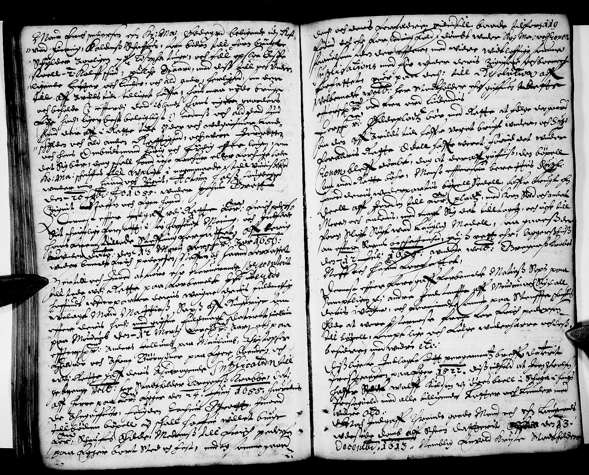 Eiker, Modum og Sigdal sorenskriveri, AV/SAKO-A-123/F/Fa/Faa/L0002: Tingbok, 1653-1657, p. 119