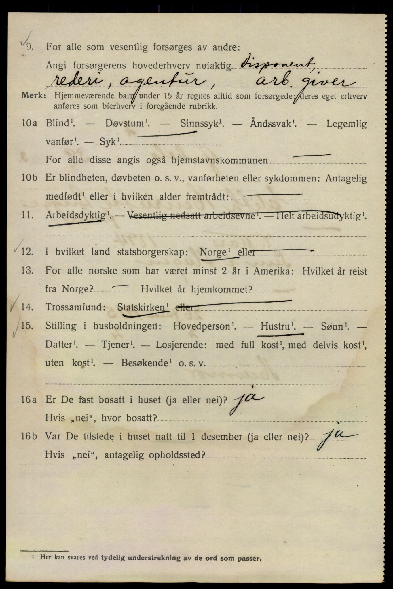 SAO, 1920 census for Kristiania, 1920, p. 246700