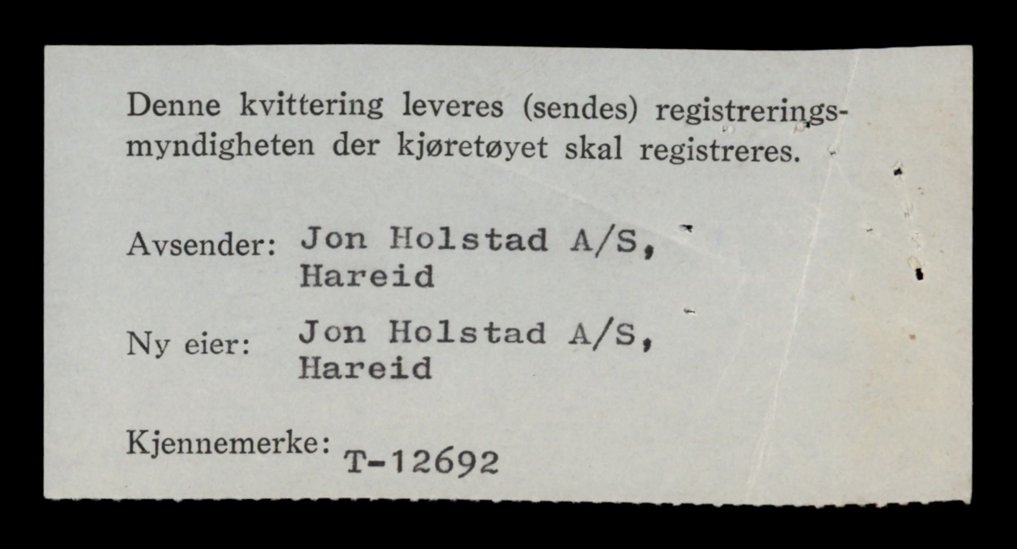 Møre og Romsdal vegkontor - Ålesund trafikkstasjon, SAT/A-4099/F/Fe/L0035: Registreringskort for kjøretøy T 12653 - T 12829, 1927-1998, p. 770