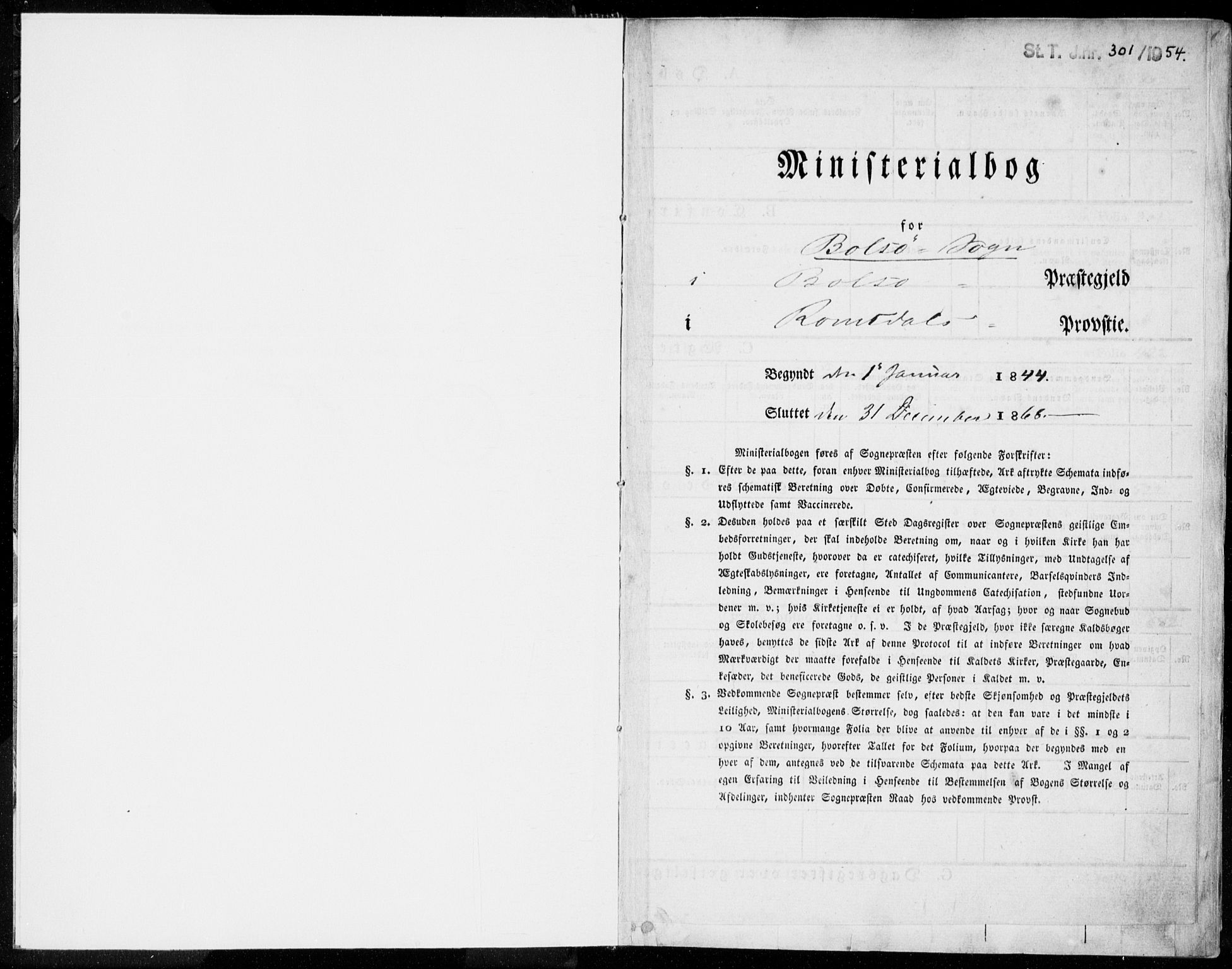 Ministerialprotokoller, klokkerbøker og fødselsregistre - Møre og Romsdal, AV/SAT-A-1454/555/L0653: Parish register (official) no. 555A04, 1843-1869