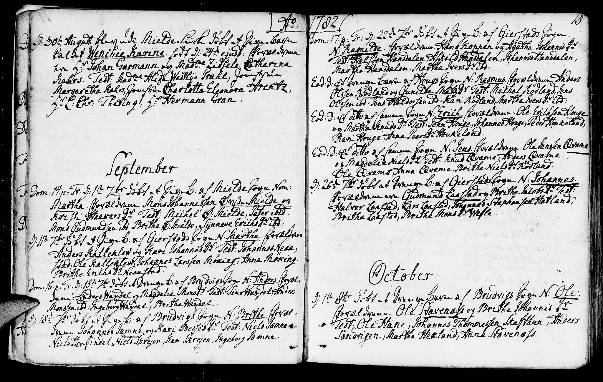 Haus sokneprestembete, SAB/A-75601/H/Haa: Parish register (official) no. A 10, 1782-1796, p. 15