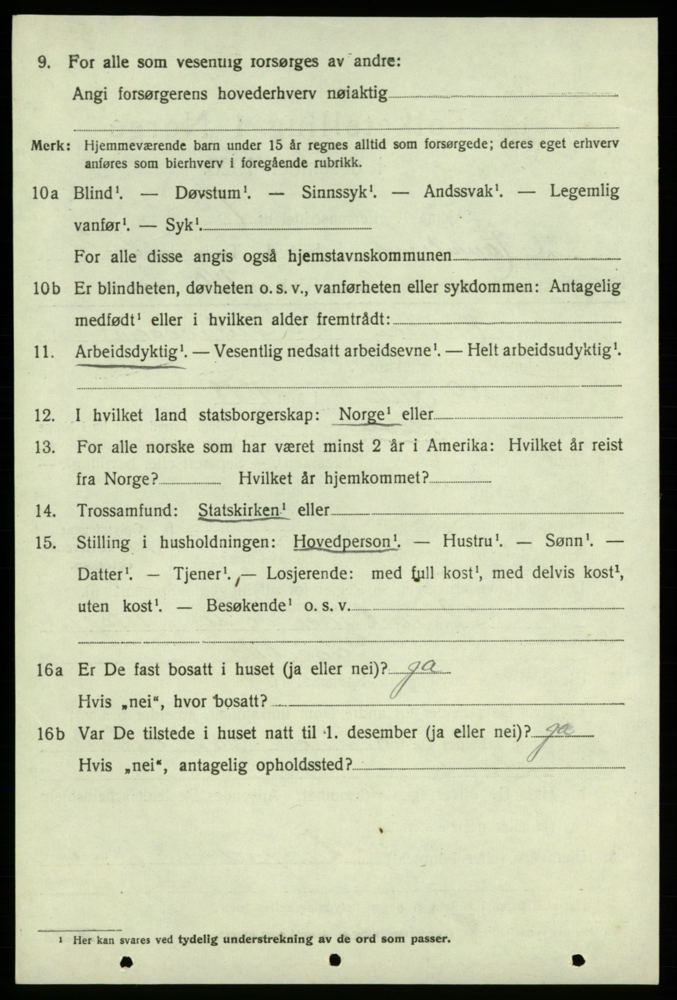 SAB, 1920 census for Kvinnherad, 1920, p. 12427