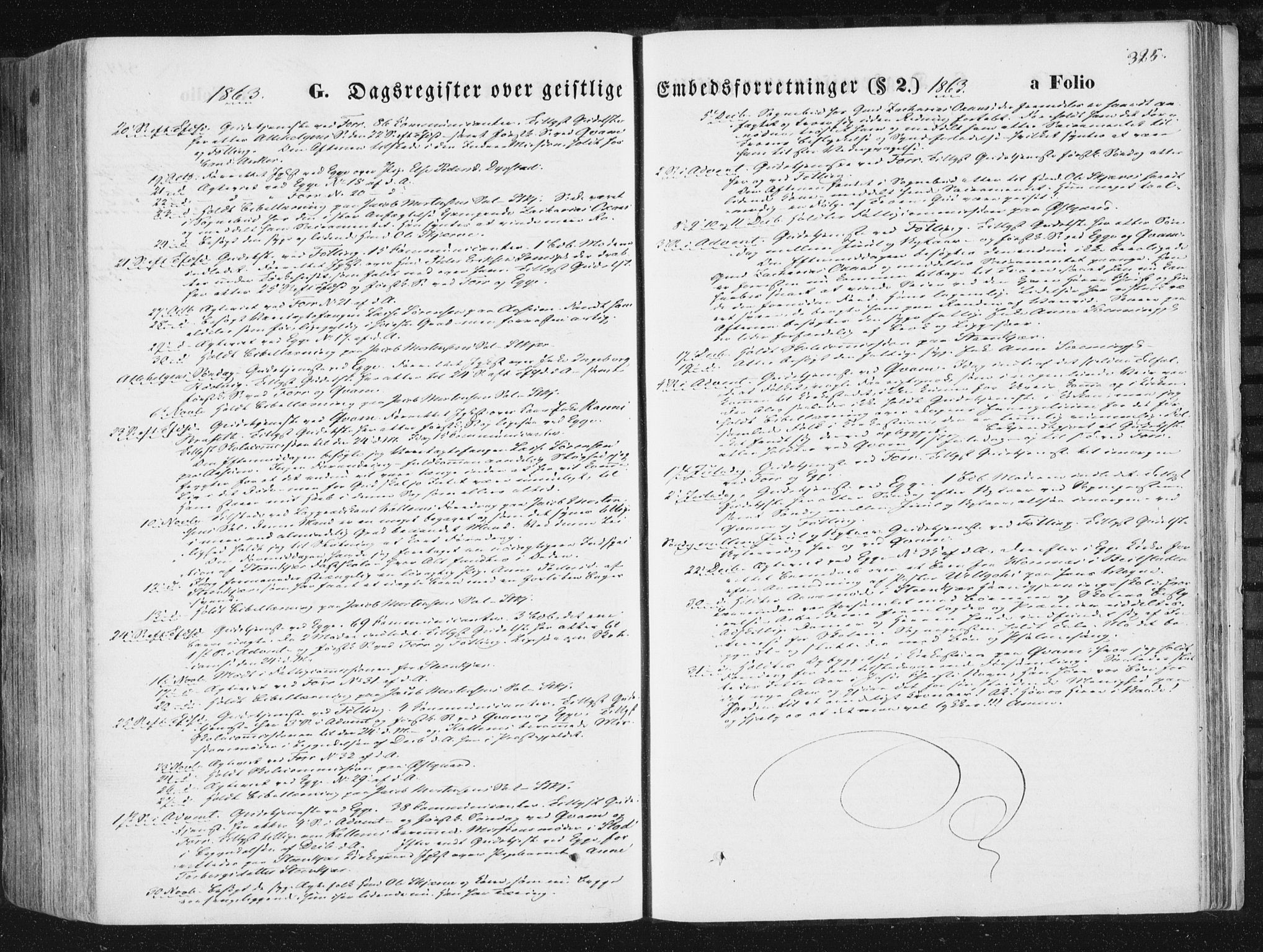 Ministerialprotokoller, klokkerbøker og fødselsregistre - Nord-Trøndelag, SAT/A-1458/746/L0447: Parish register (official) no. 746A06, 1860-1877, p. 325