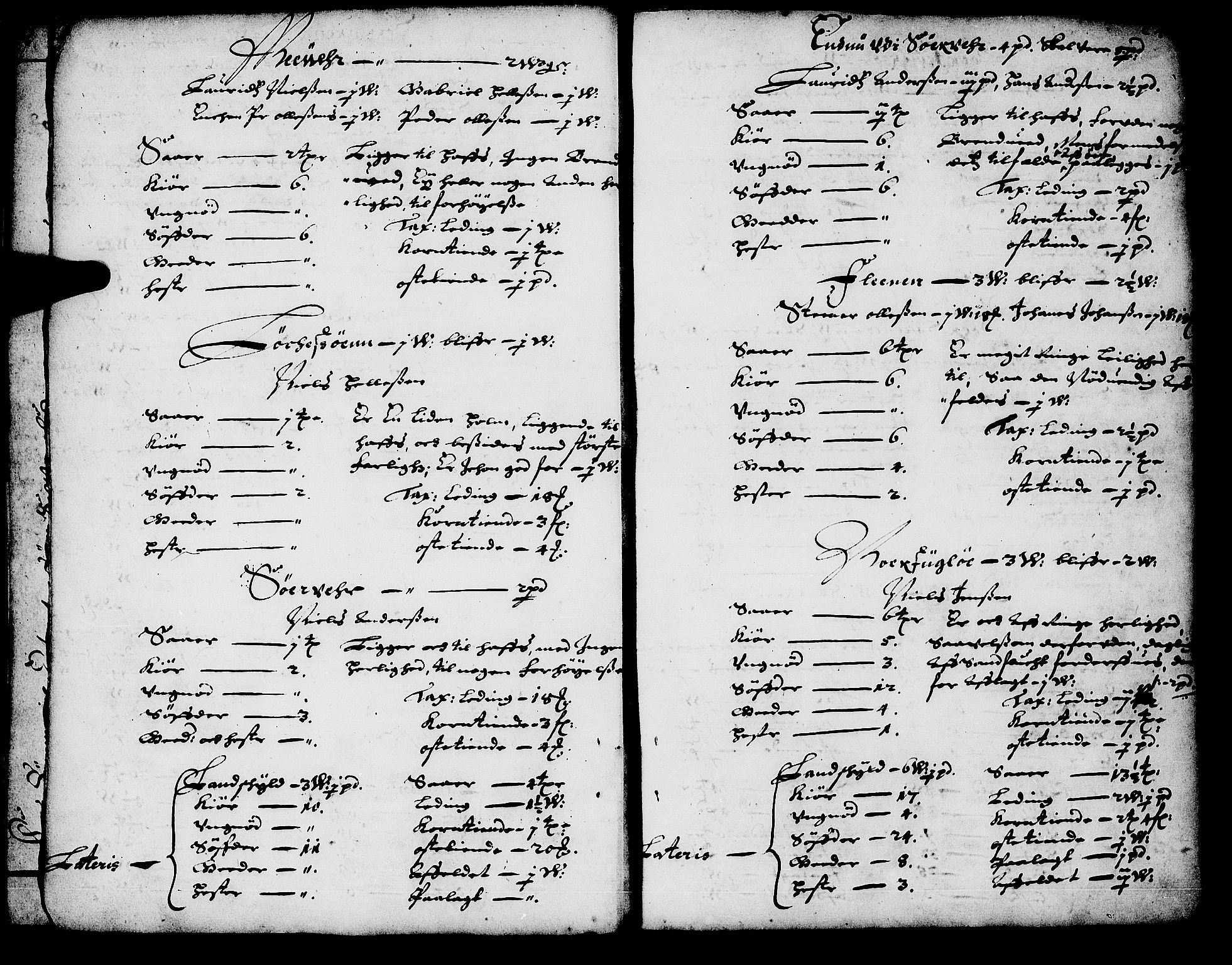 Rentekammeret inntil 1814, Realistisk ordnet avdeling, RA/EA-4070/N/Nb/Nba/L0058: Salten fogderi, 1666-1667, p. 3b-4a