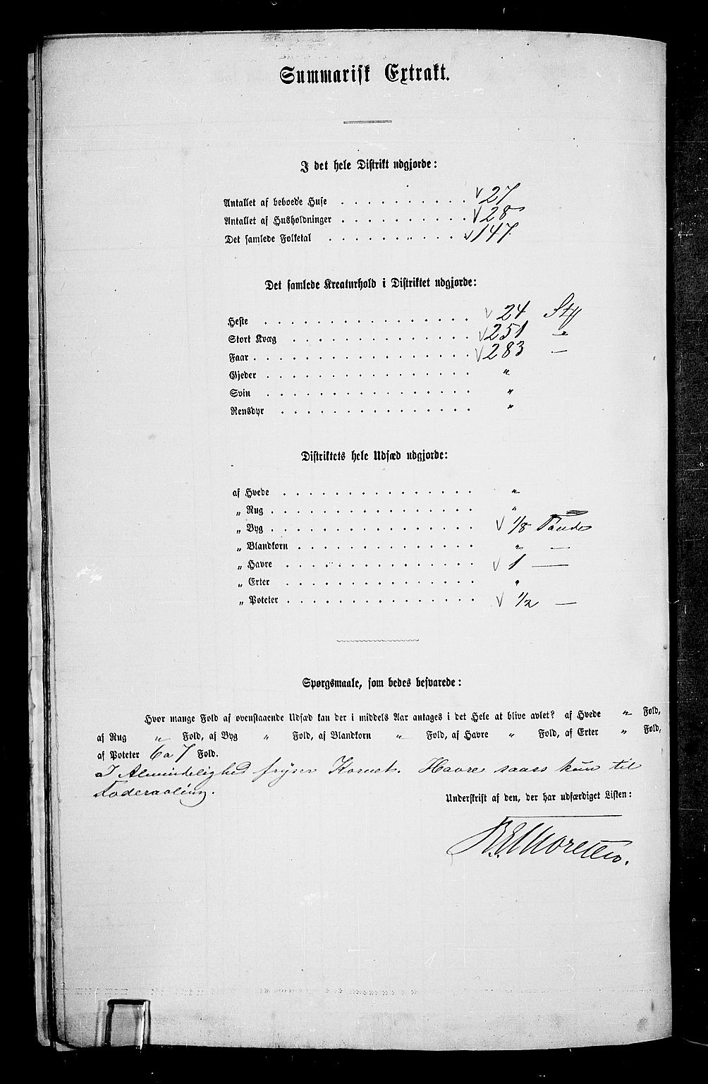 RA, 1865 census for Kvikne, 1865, p. 13