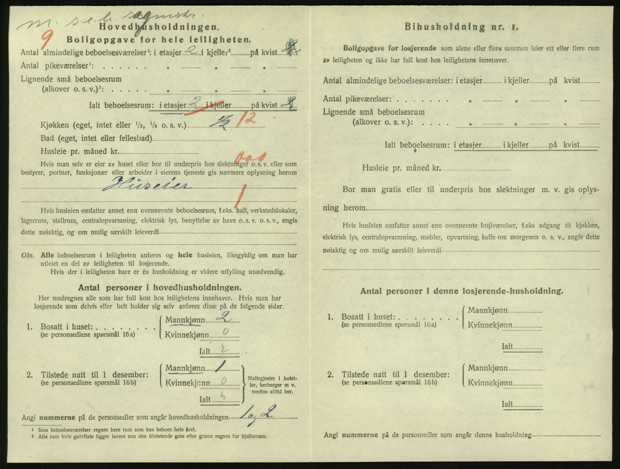 SAKO, 1920 census for Larvik, 1920, p. 3191