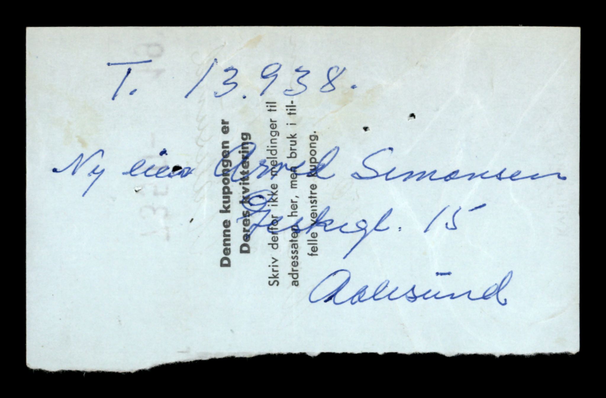 Møre og Romsdal vegkontor - Ålesund trafikkstasjon, AV/SAT-A-4099/F/Fe/L0042: Registreringskort for kjøretøy T 13906 - T 14079, 1927-1998, p. 545