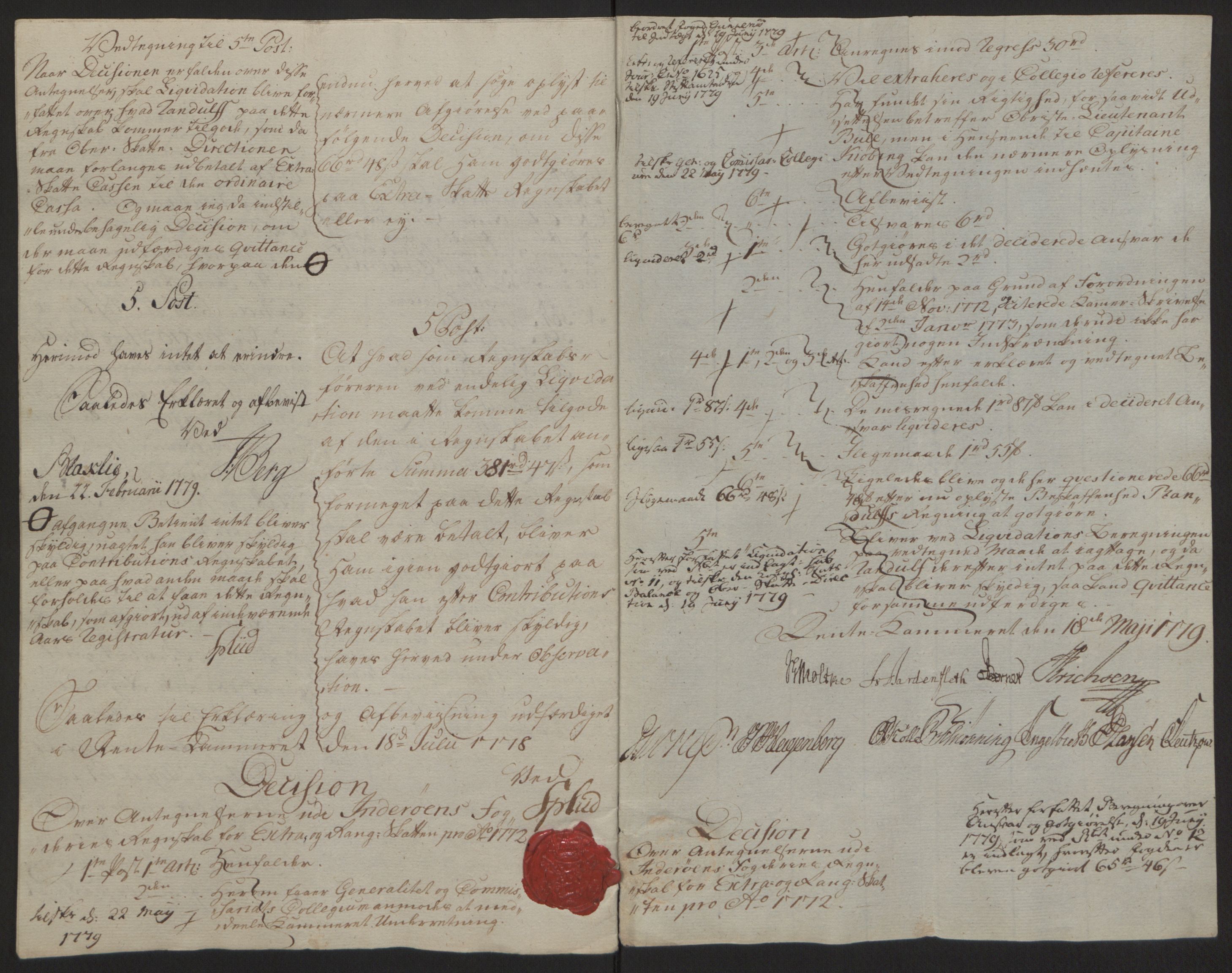 Rentekammeret inntil 1814, Reviderte regnskaper, Fogderegnskap, AV/RA-EA-4092/R63/L4420: Ekstraskatten Inderøy, 1762-1772, p. 647