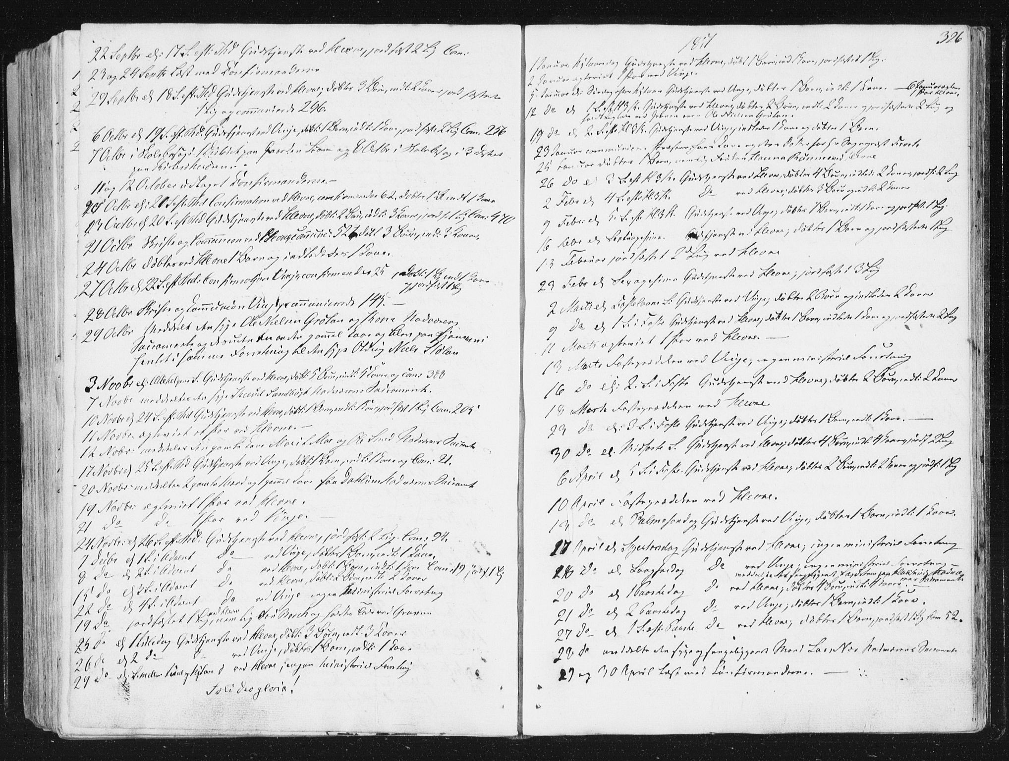 Ministerialprotokoller, klokkerbøker og fødselsregistre - Sør-Trøndelag, SAT/A-1456/630/L0493: Parish register (official) no. 630A06, 1841-1851, p. 326