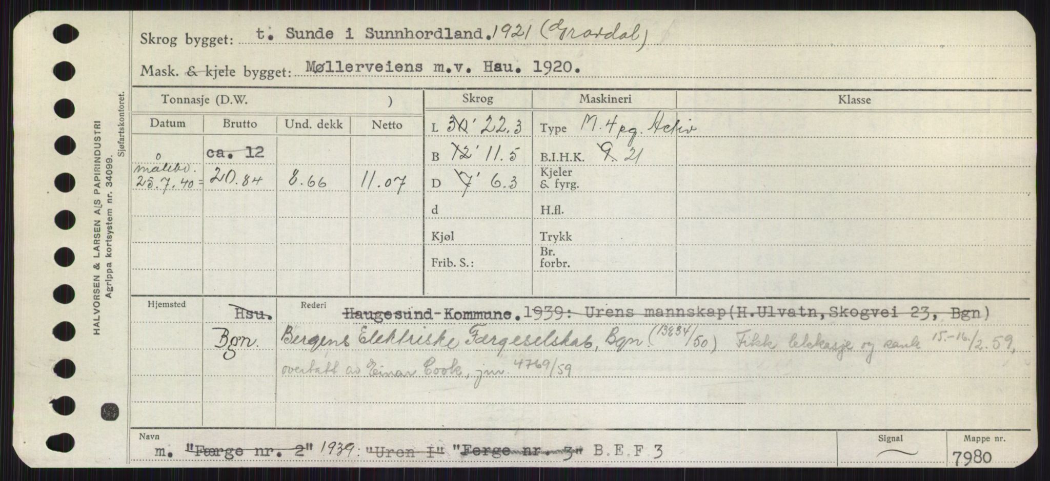 Sjøfartsdirektoratet med forløpere, Skipsmålingen, RA/S-1627/H/Ha/L0001/0001: Fartøy, A-Eig / Fartøy A-Bjøn, p. 583