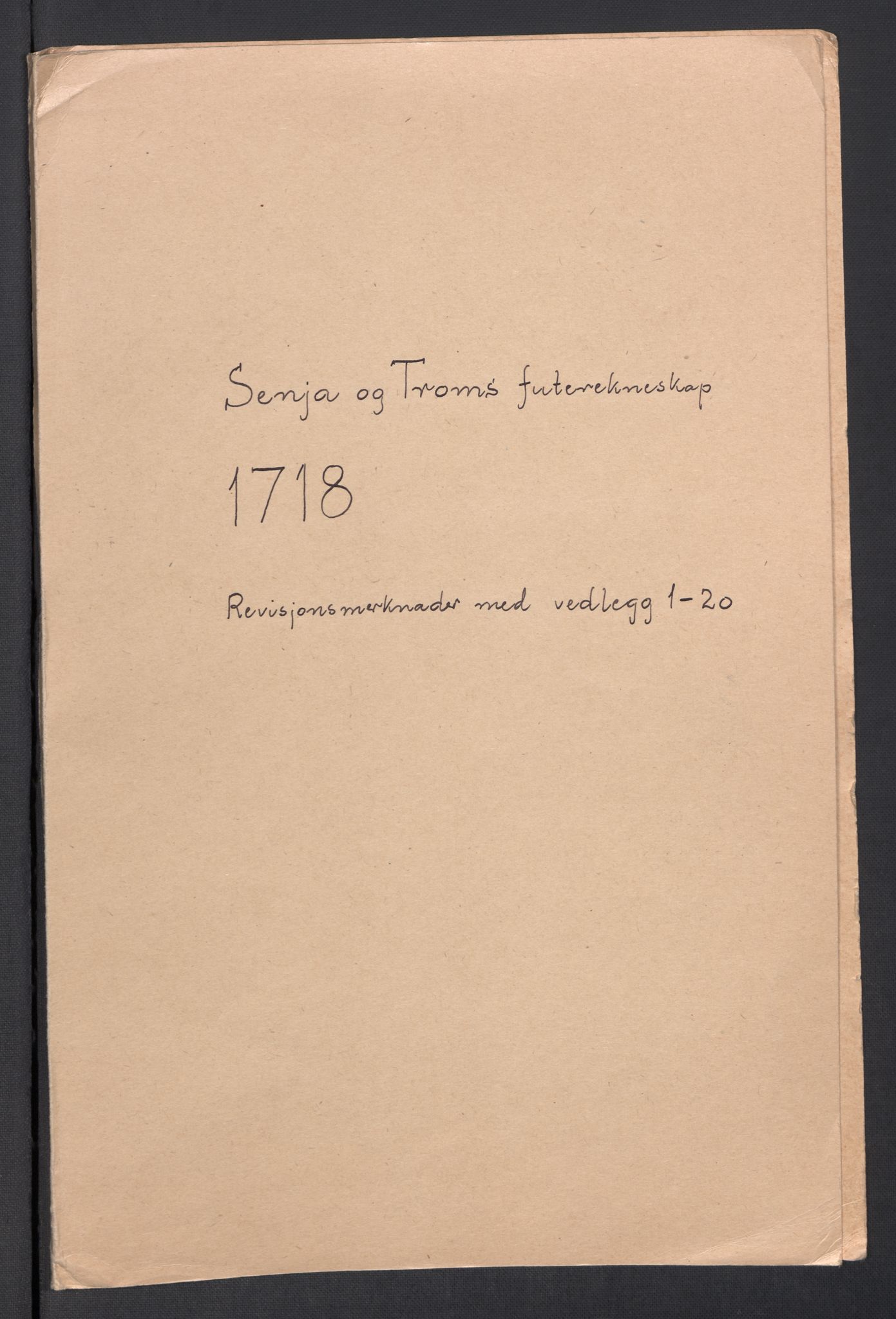 Rentekammeret inntil 1814, Reviderte regnskaper, Fogderegnskap, RA/EA-4092/R68/L4764: Fogderegnskap Senja og Troms, 1718, p. 470