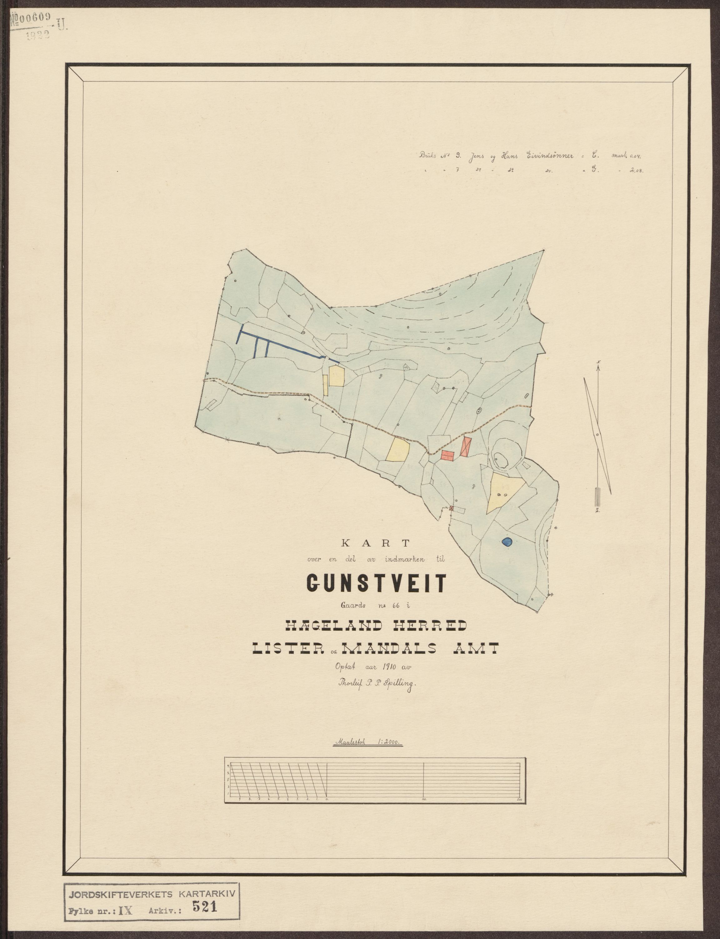 Jordskifteverkets kartarkiv, RA/S-3929/T, 1859-1988, p. 584