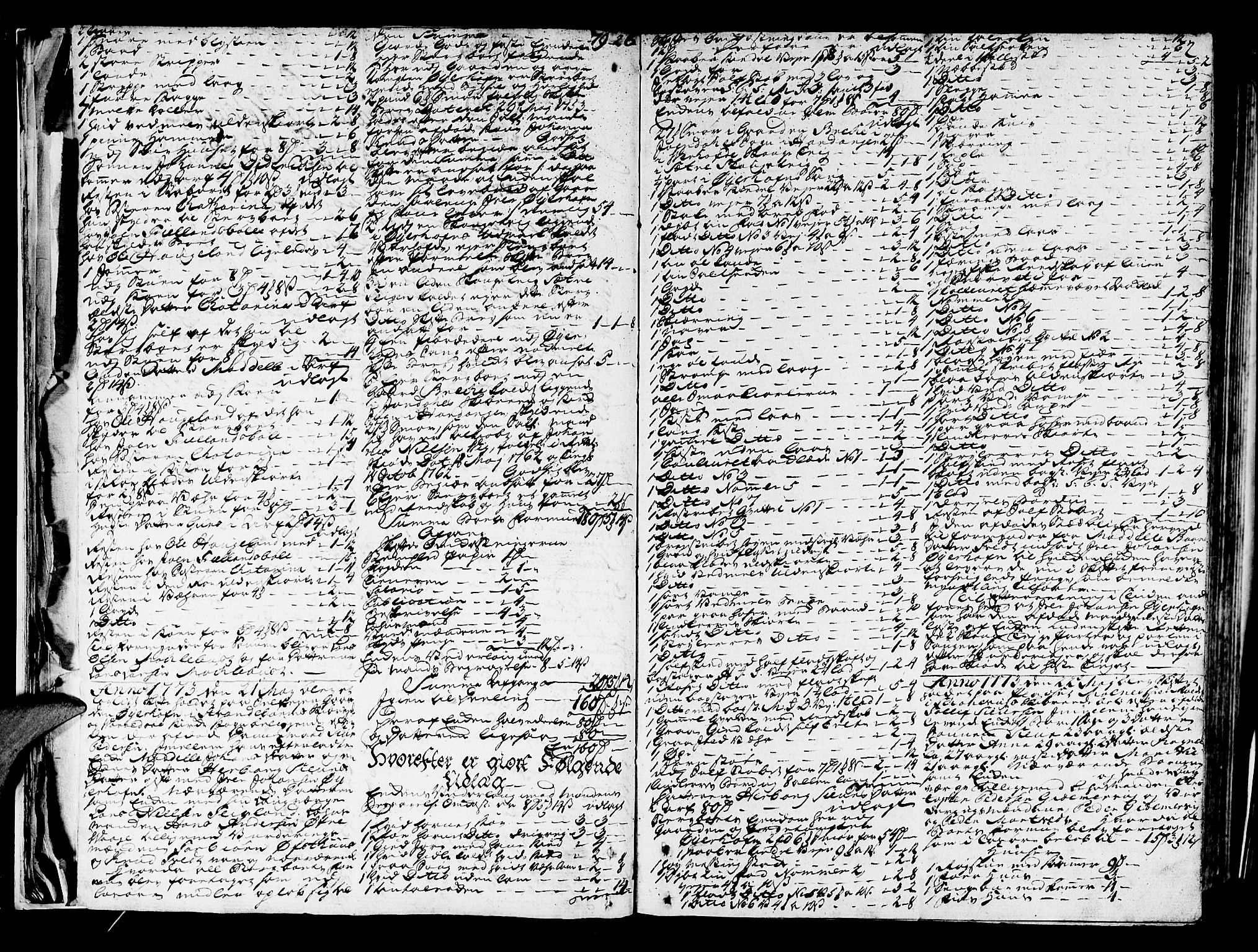 Sunnhordland sorenskrivar, SAB/A-2401/1/H/Ha/Haa/L0008: Skifteprotokollar. Register i protokoll, 1773-1780, p. 1b-2a