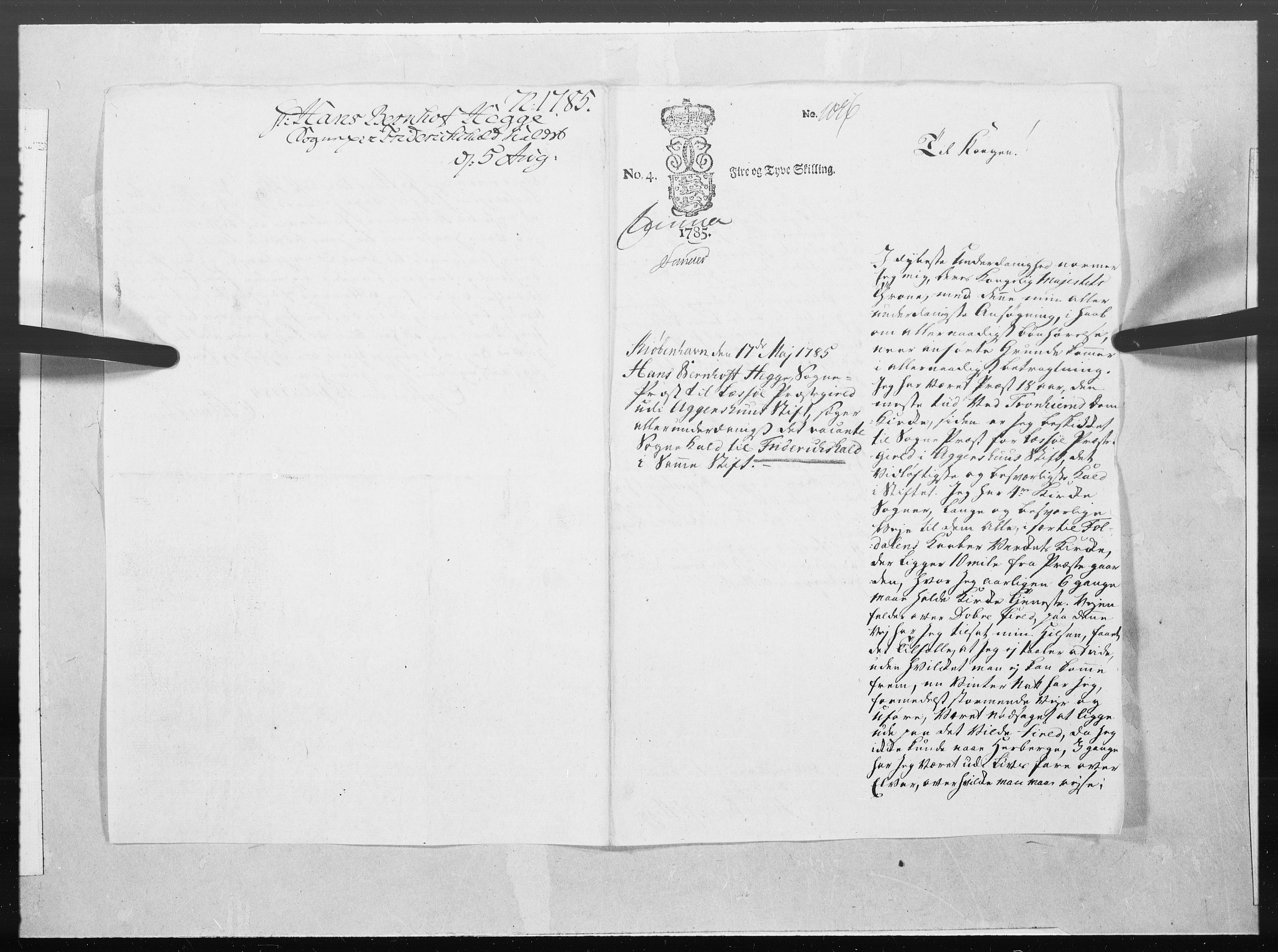 Danske Kanselli 1572-1799, AV/RA-EA-3023/F/Fc/Fcc/Fcca/L0256: Norske innlegg 1572-1799, 1785, p. 222