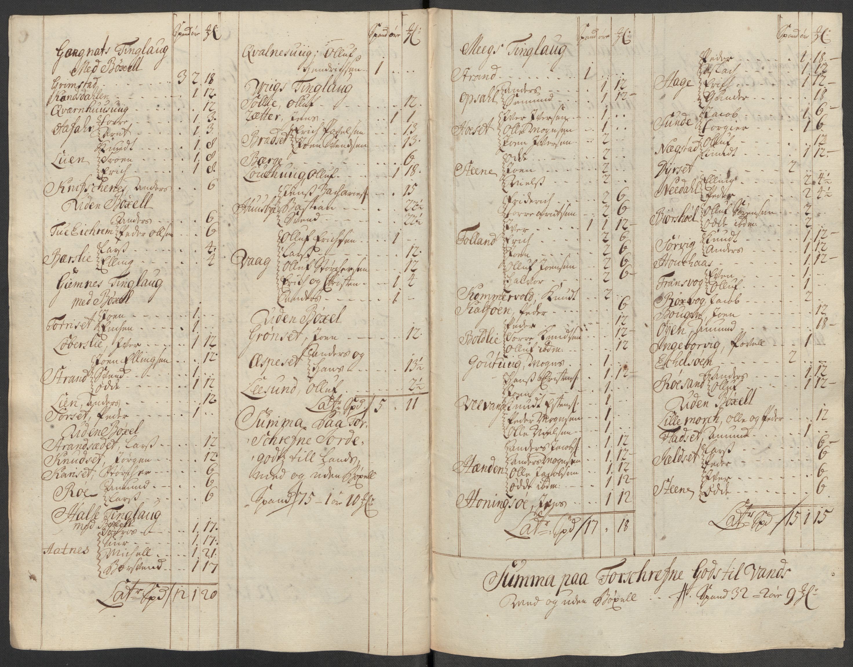 Rentekammeret inntil 1814, Reviderte regnskaper, Fogderegnskap, RA/EA-4092/R56/L3746: Fogderegnskap Nordmøre, 1712, p. 118