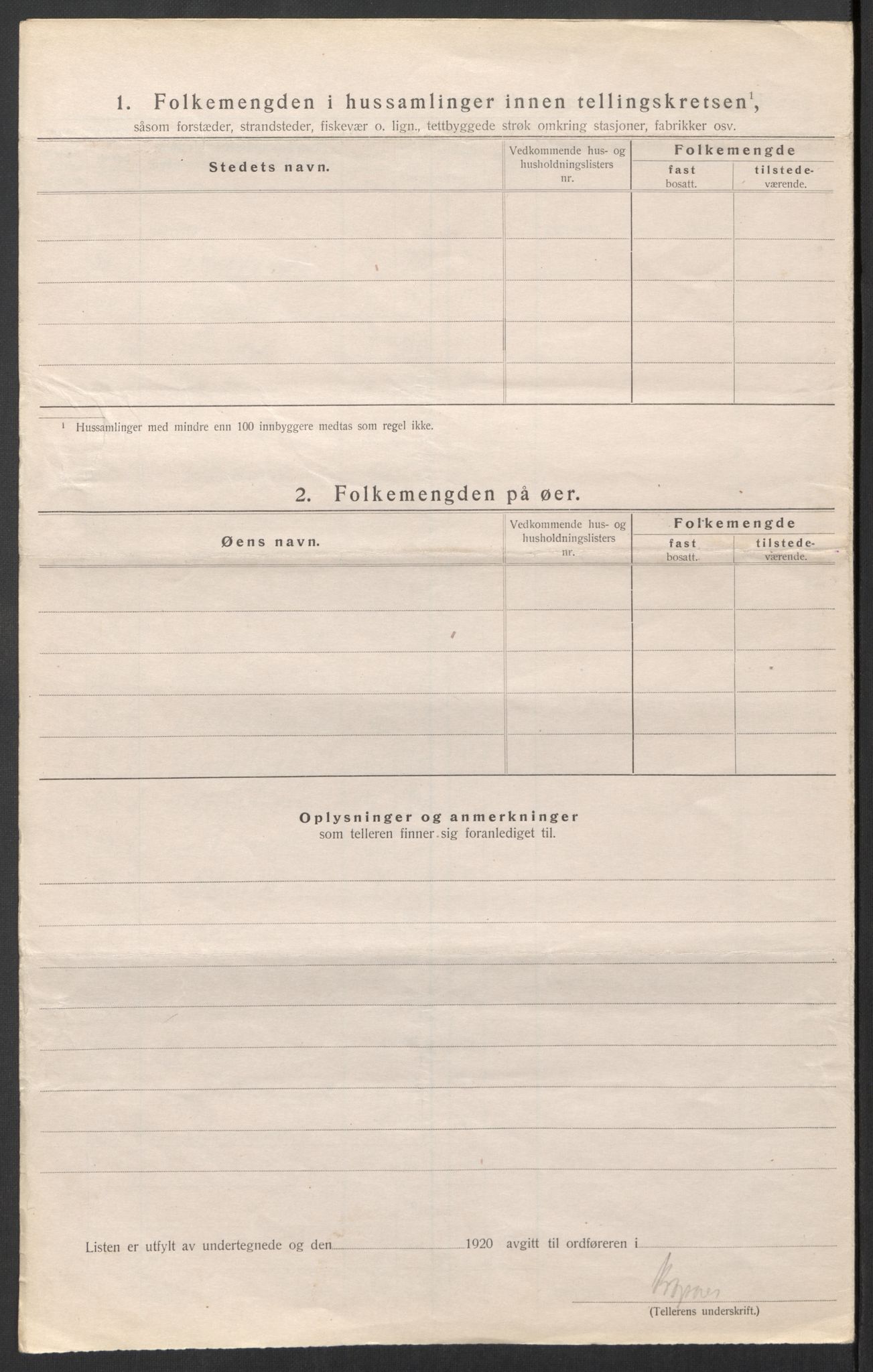 SAT, 1920 census for Å, 1920, p. 37