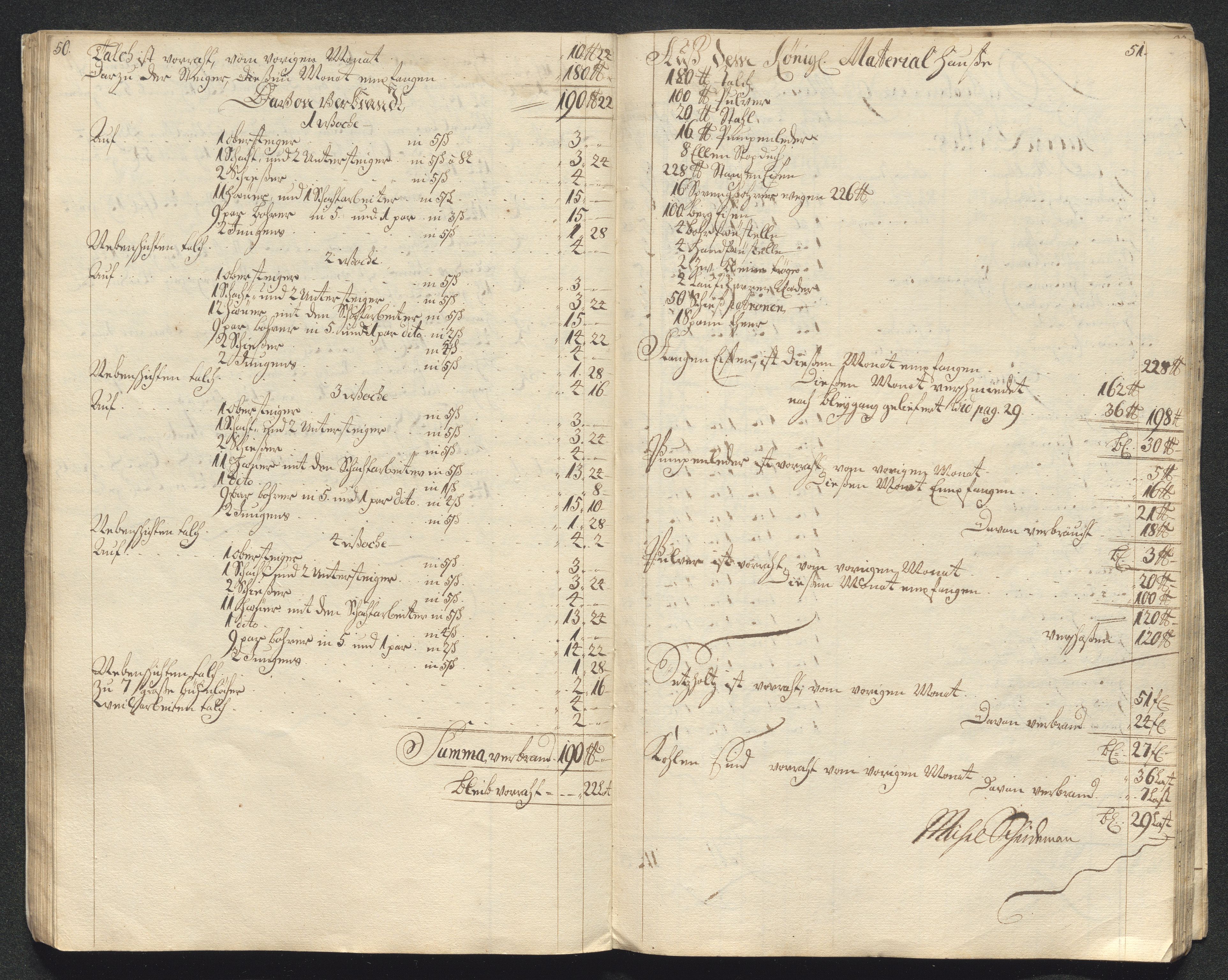 Kongsberg Sølvverk 1623-1816, AV/SAKO-EA-3135/001/D/Dc/Dcd/L0099: Utgiftsregnskap for gruver m.m., 1710, p. 403