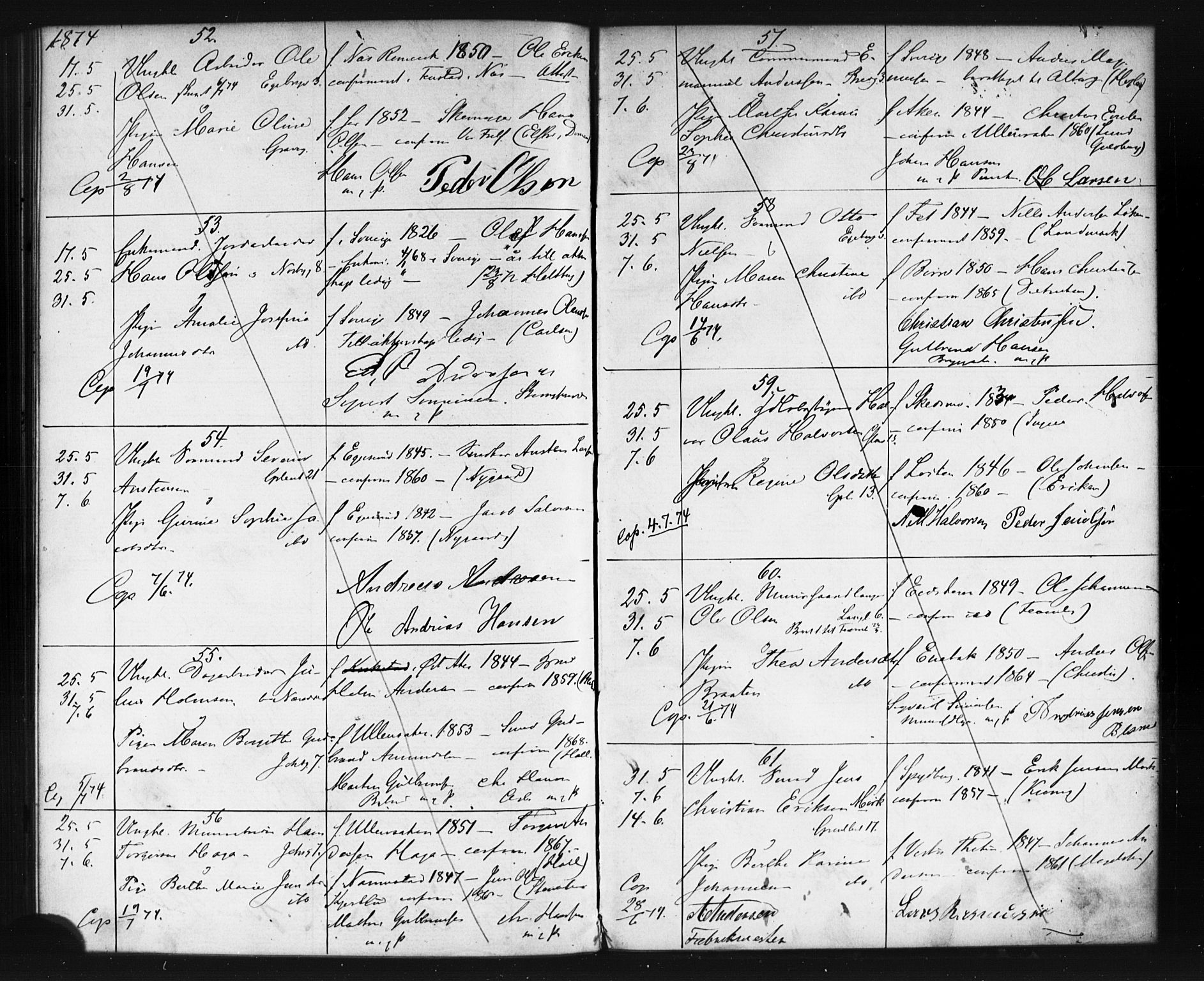 Grønland prestekontor Kirkebøker, AV/SAO-A-10848/G/Ga/L0002: Parish register (copy) no. 2, 1861-1863