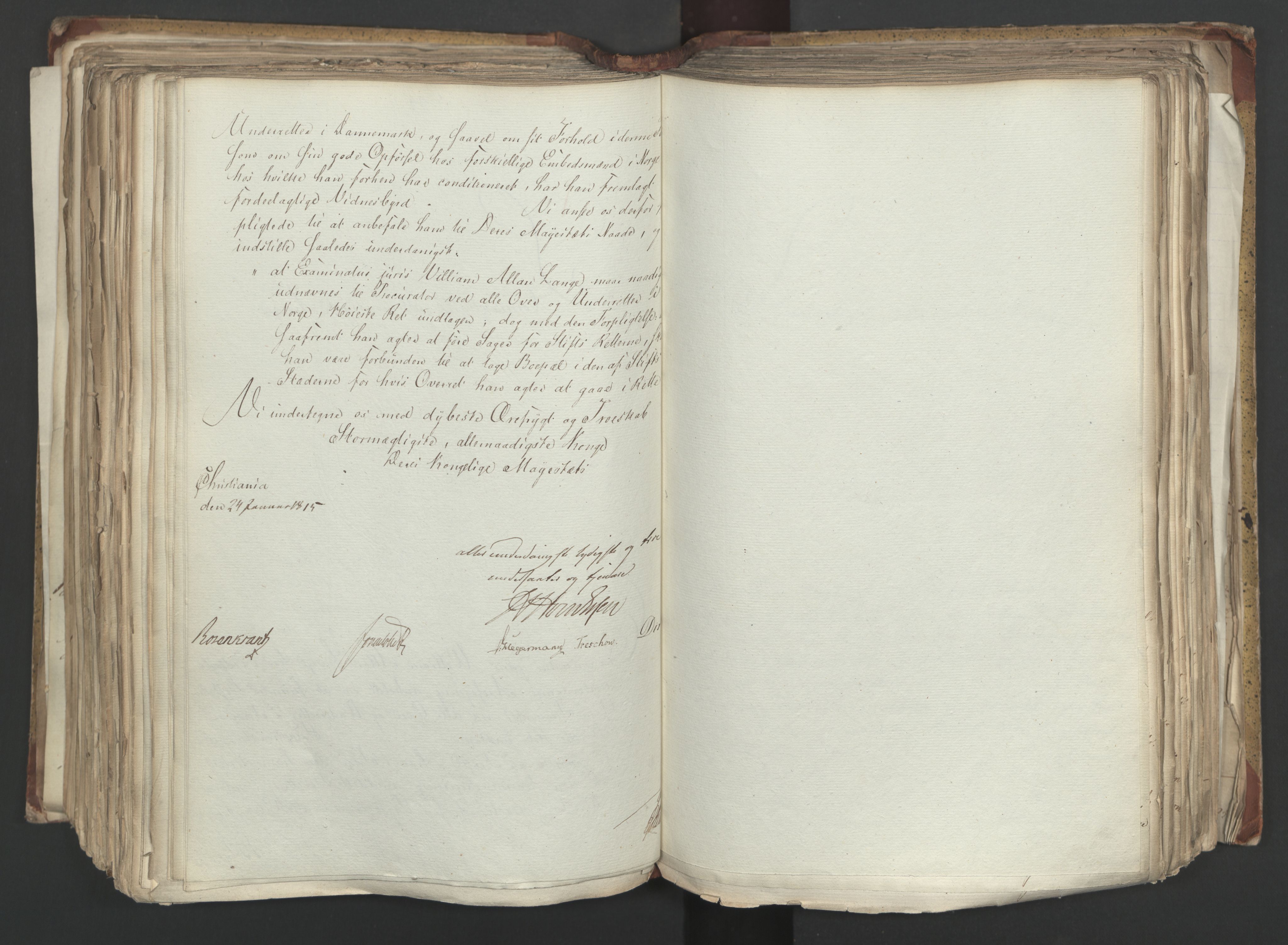 Statsrådsavdelingen i Stockholm, AV/RA-S-1003/D/Da/L0001: Regjeringsinnstillinger nr. 1-262, 1814-1815, p. 335