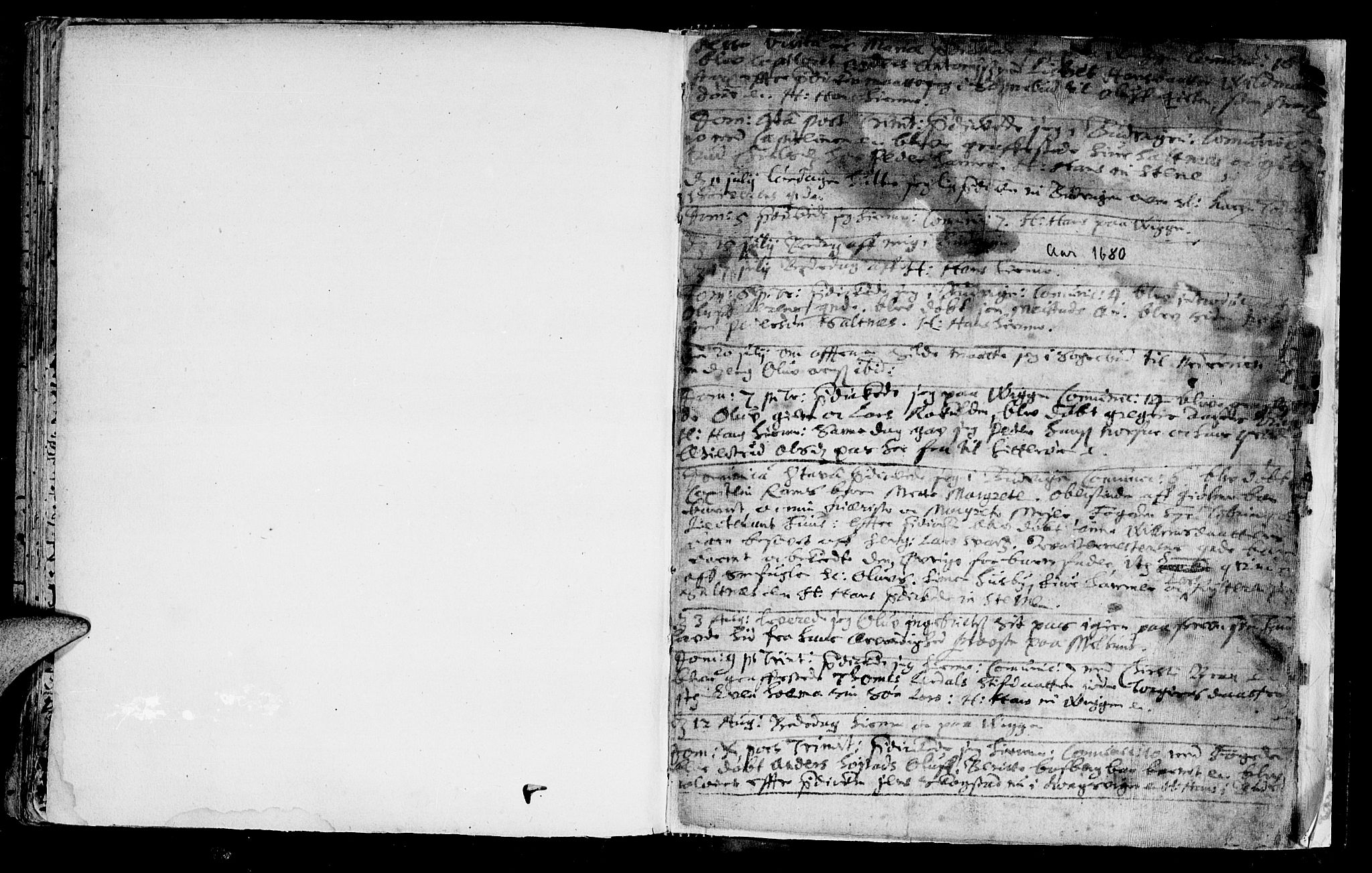 Ministerialprotokoller, klokkerbøker og fødselsregistre - Sør-Trøndelag, SAT/A-1456/612/L0367: Parish register (official) no. 612A01, 1667-1684