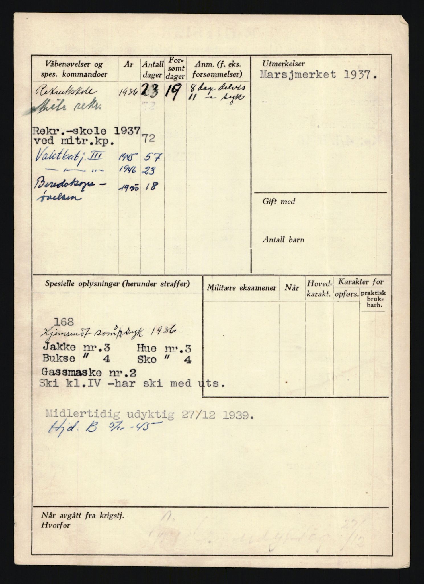 Forsvaret, Troms infanteriregiment nr. 16, AV/RA-RAFA-3146/P/Pa/L0020: Rulleblad for regimentets menige mannskaper, årsklasse 1936, 1936, p. 1330