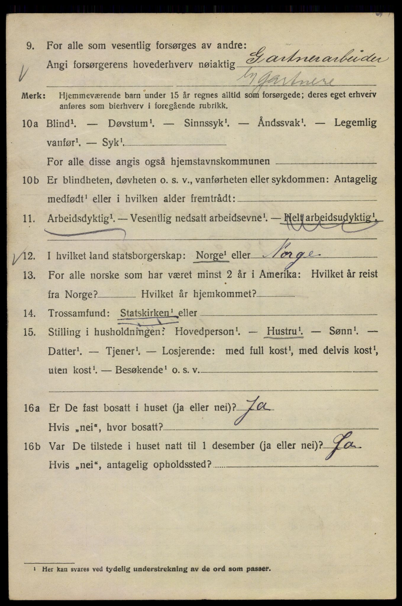 SAO, 1920 census for Kristiania, 1920, p. 519182