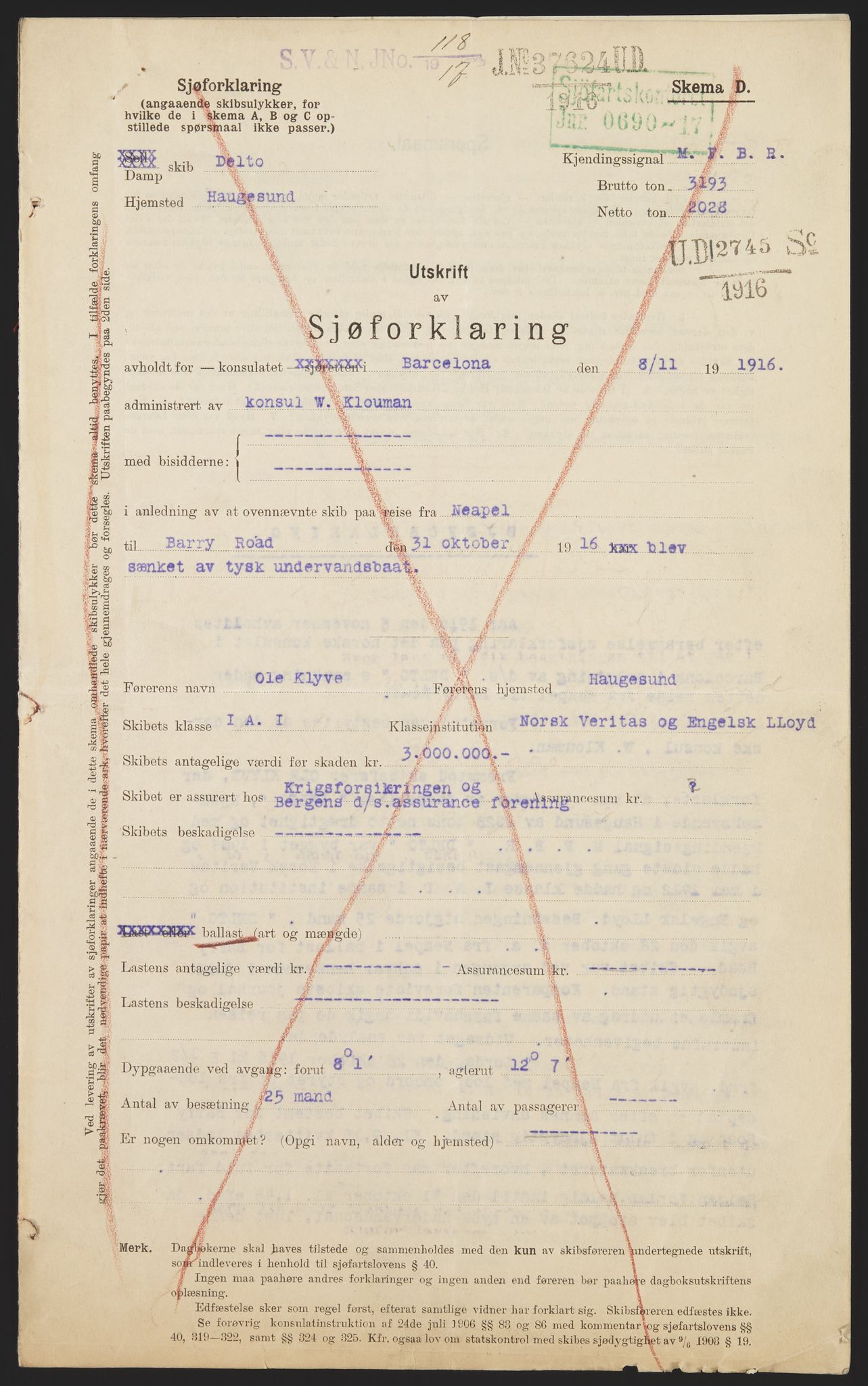 Sjøfartsdirektoratet med forløpere, skipsmapper slettede skip, RA/S-4998/F/Fa/L0237: --, 1847-1934, p. 183