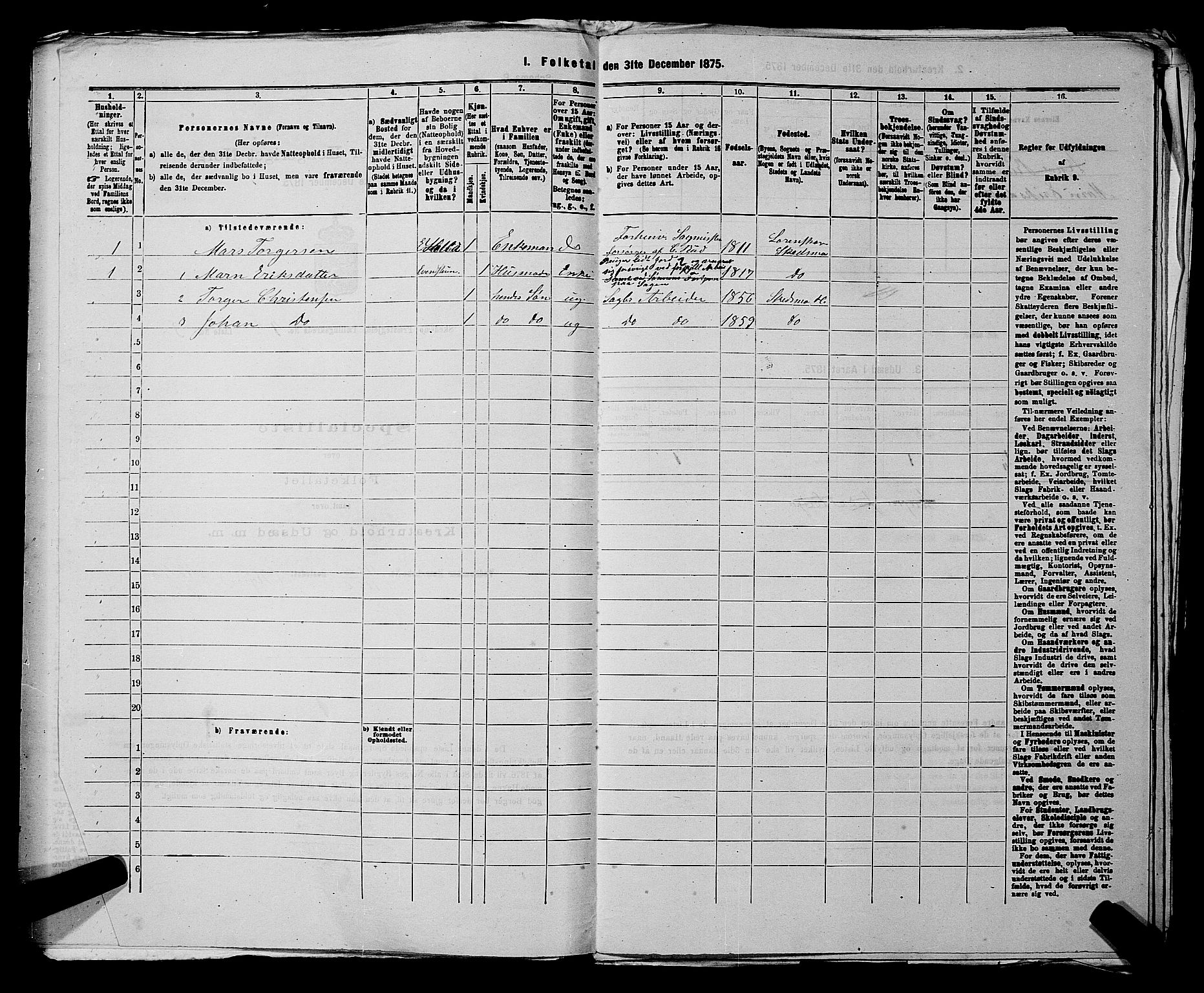 RA, 1875 census for 0231P Skedsmo, 1875, p. 577