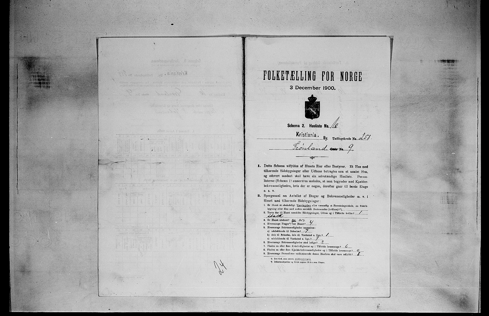 SAO, 1900 census for Kristiania, 1900, p. 29430